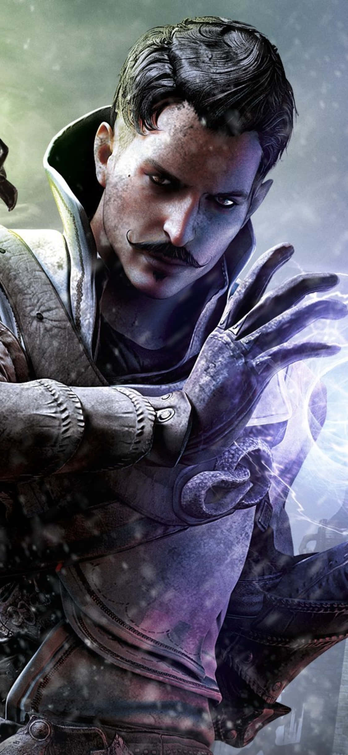 अपने iPhone Xs पर Dragon Age Inquisition की दुनिया से निपटने के लिए तैयार हो जाएं! वॉलपेपर