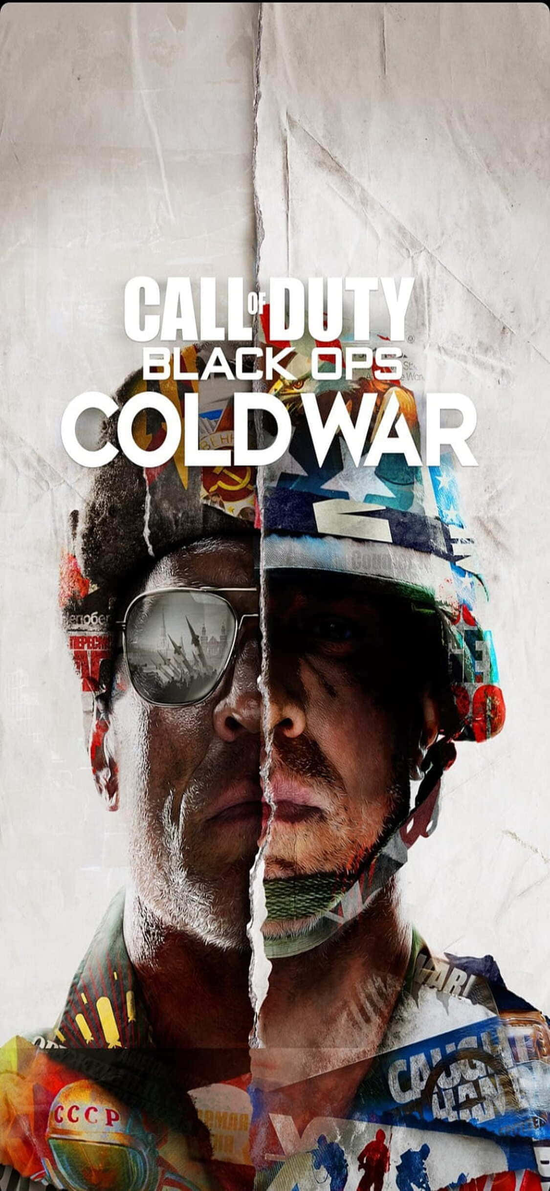 अपने स्लीक iPhone XS पर Call of Duty Black Ops Cold War खेलने का आनंद लें वॉलपेपर