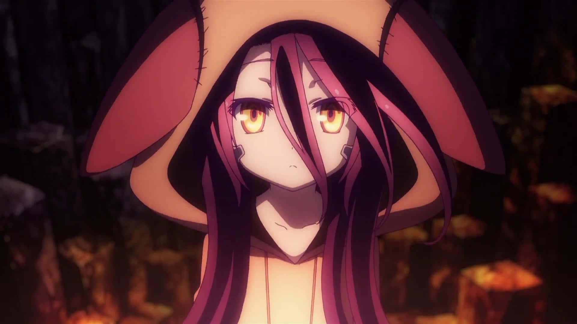 असीमित संभावनाओं की दुनिया में कदम रखें No Game No Life के साथ। वॉलपेपर