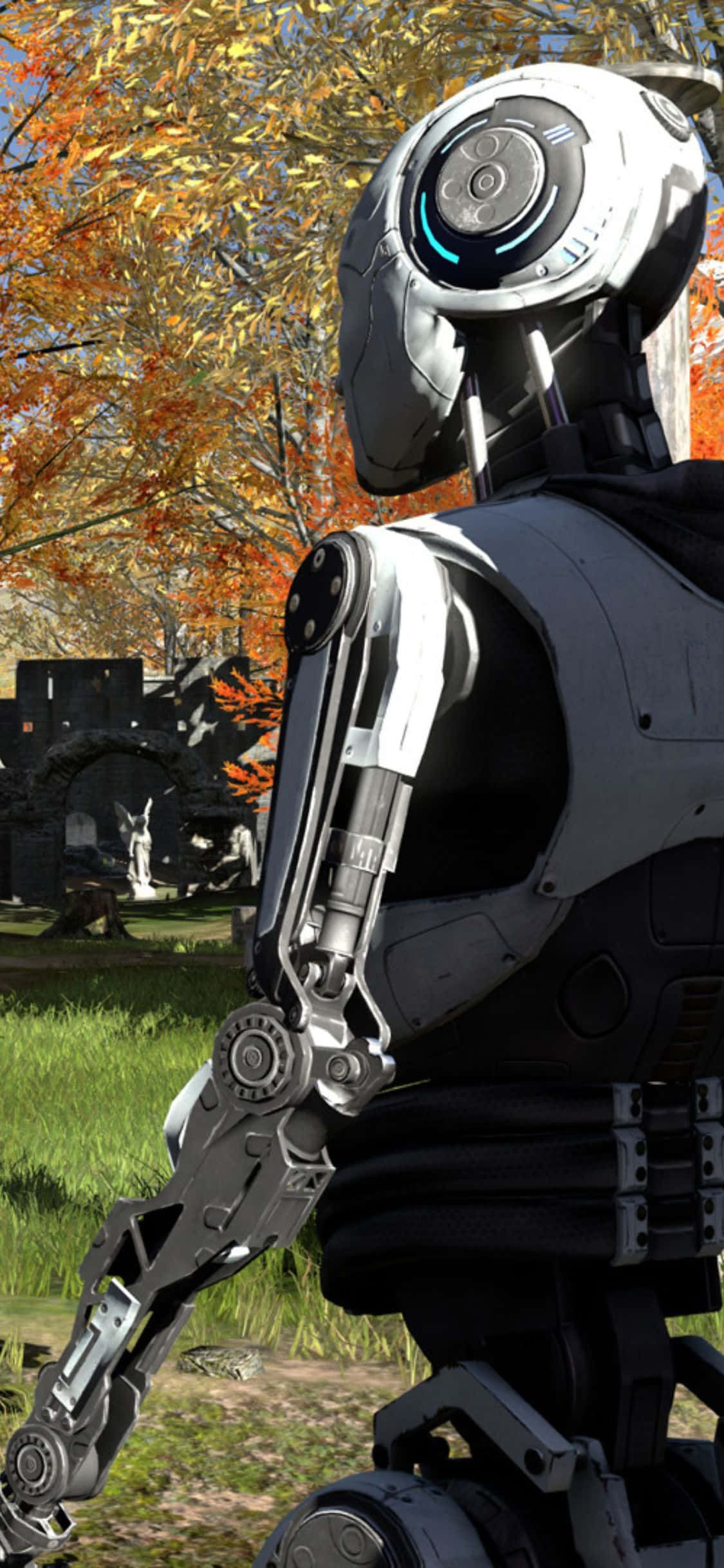 "iPhone X पर The Talos Principle का अन्वेषण करें" वॉलपेपर
