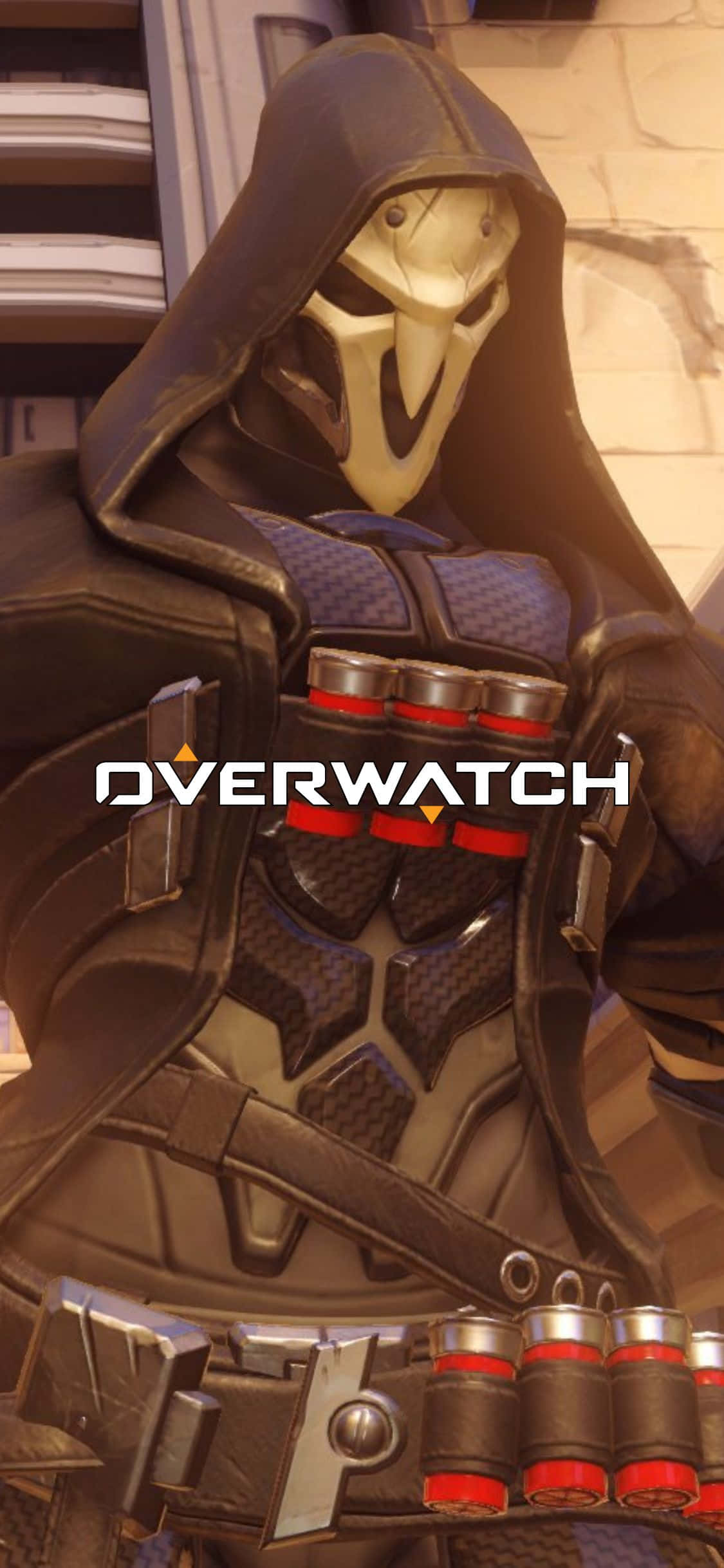 iPhone X - Overwatch के साथ एक्शन में शामिल हों वॉलपेपर