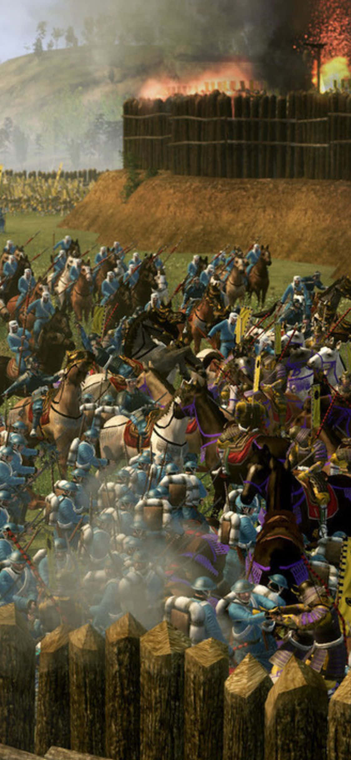 iPhone X Total War Shogun 2 पृष्ठभूमि वॉलपेपर