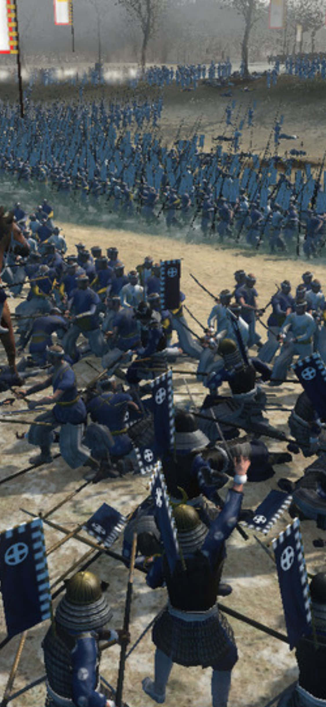iPhone X Total War Shogun 2 पृष्ठभूमि वॉलपेपर