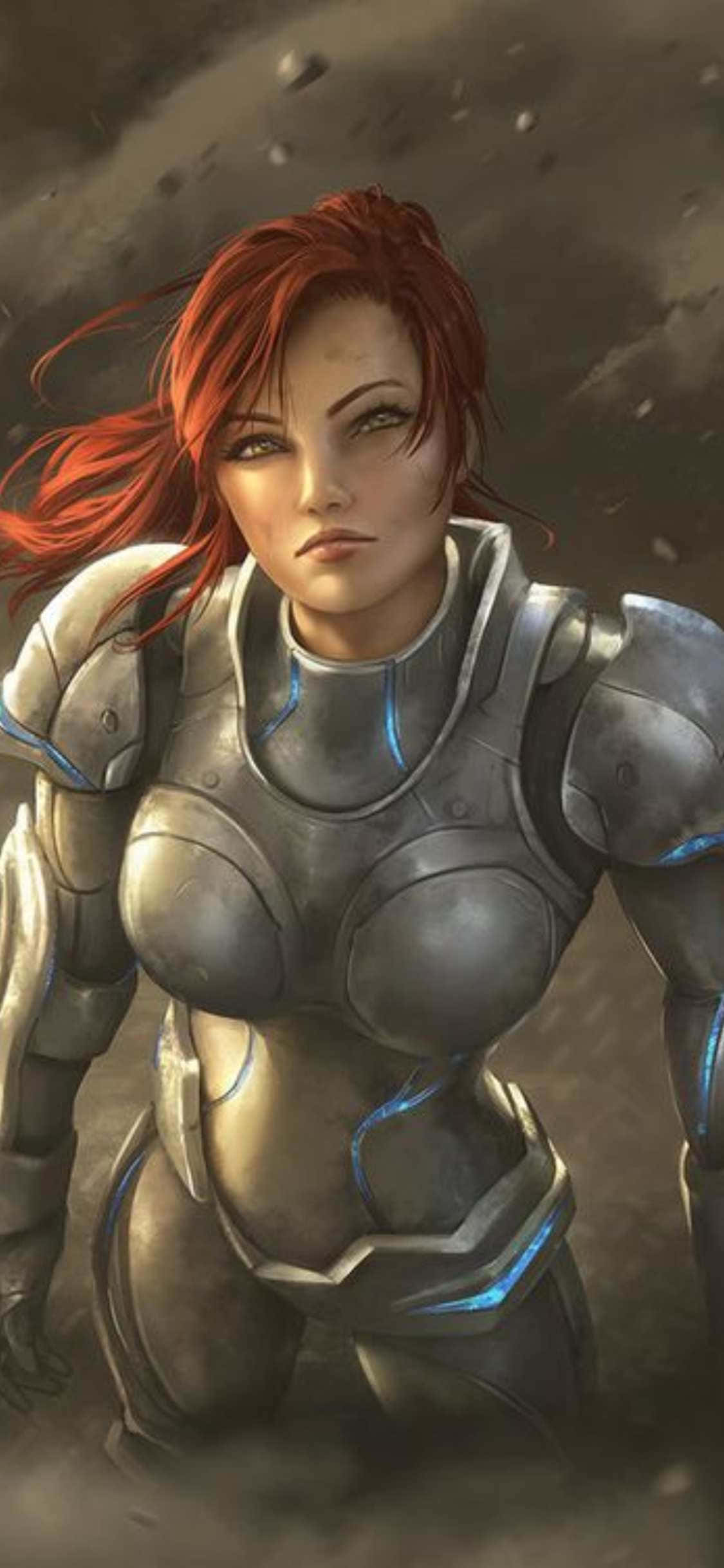 iPhone X Starcraft Ii पृष्ठभूमि लाल बाल वॉलपेपर