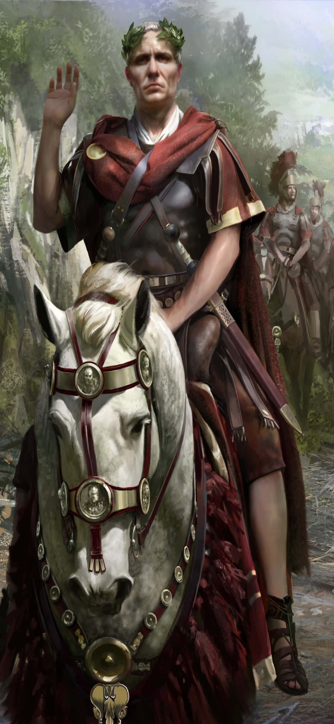 iPhone Xs की शक्ति के साथ Total War Rome 2 में कालातीत साम्राज्यों पर विजय प्राप्त करें वॉलपेपर