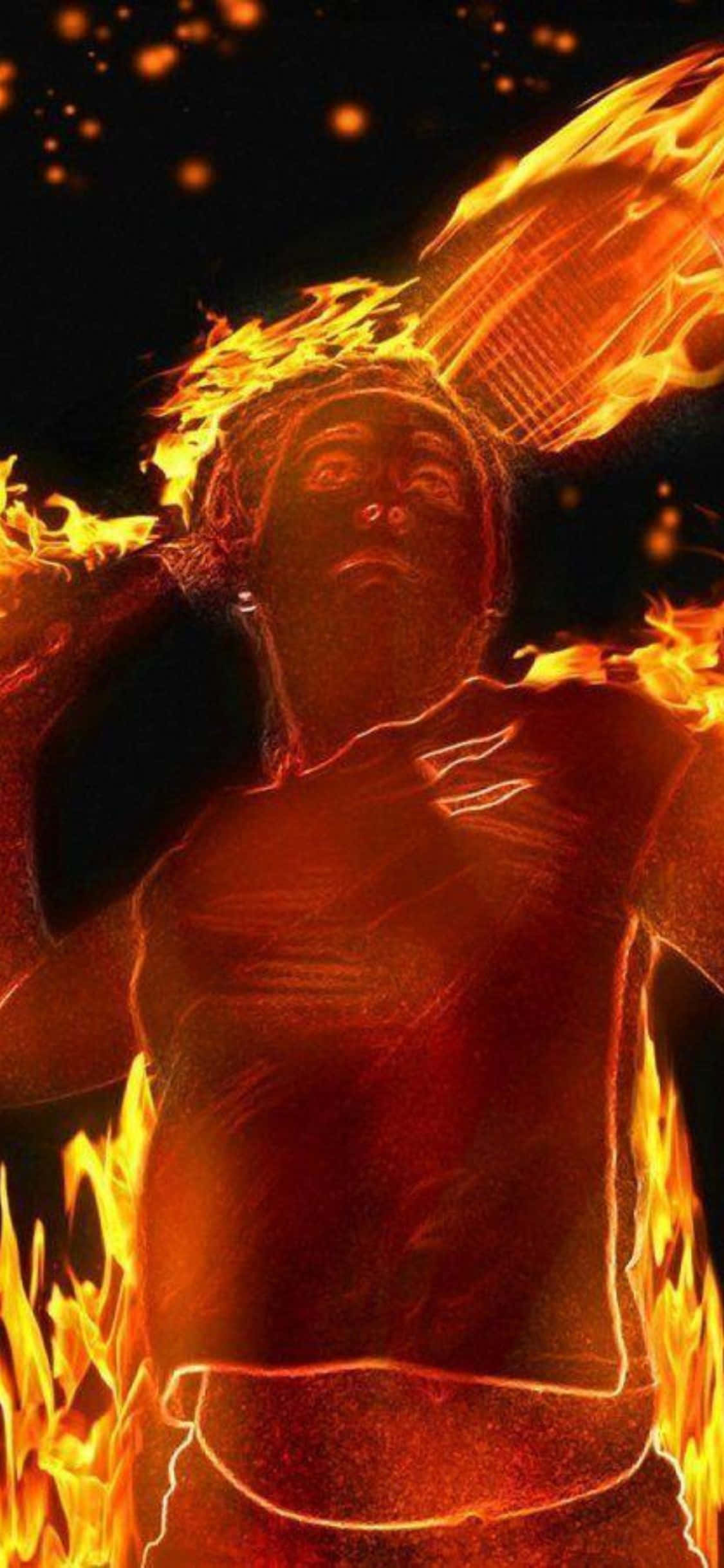 आईफोन Xs बैडमिंटन बैकग्राउंड वॉलपेपर