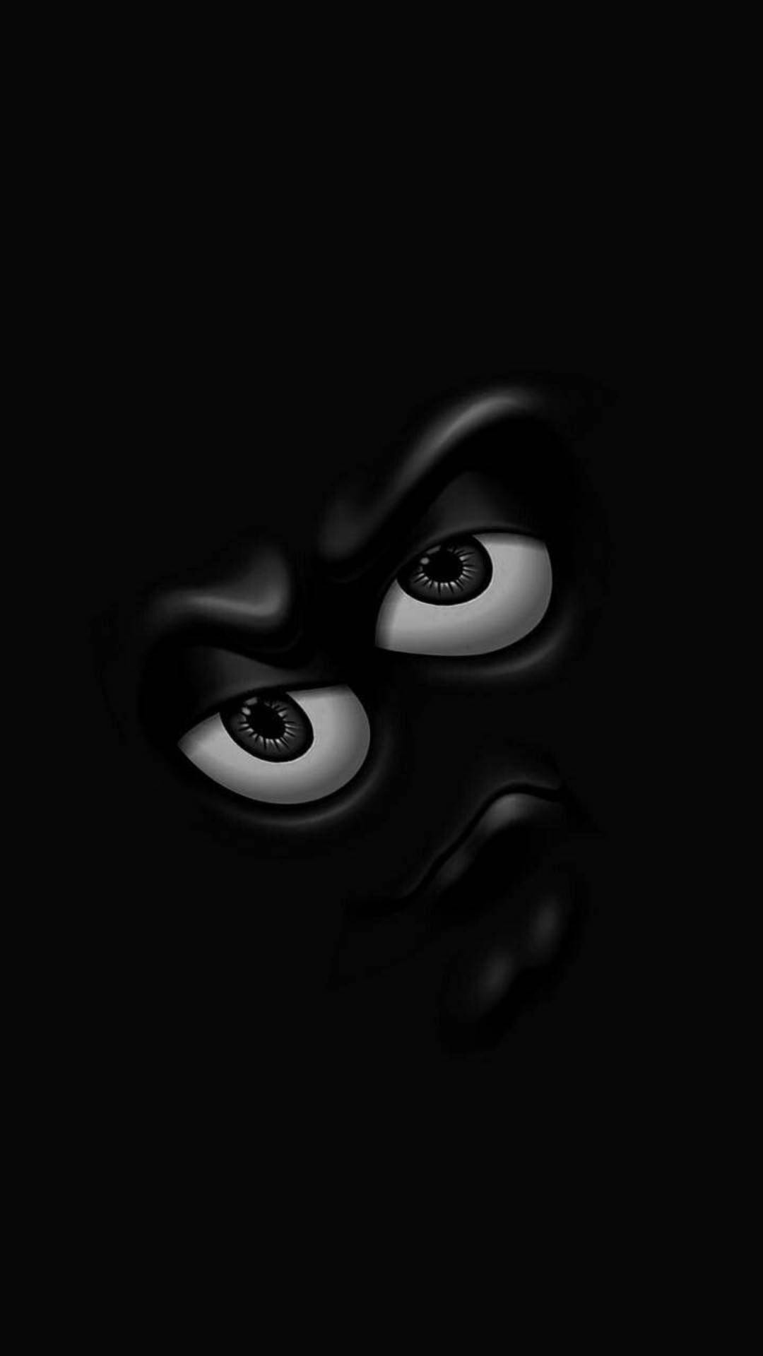 आरामदायक मुद्रा में शानदार काले बिल्ली का बच्चा वॉलपेपर