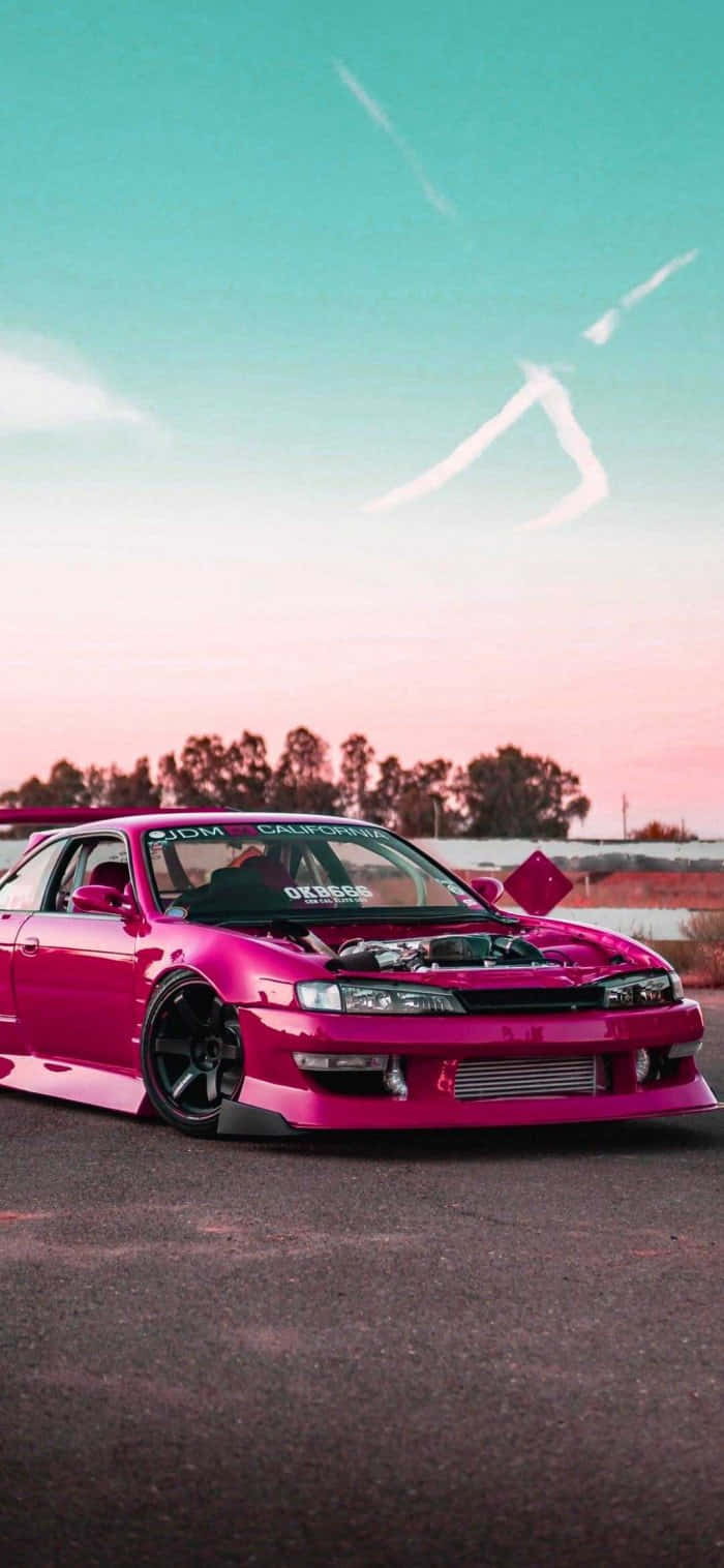 इस शानदार JDM स्पोर्ट्सकार से रात को रोशन करें वॉलपेपर