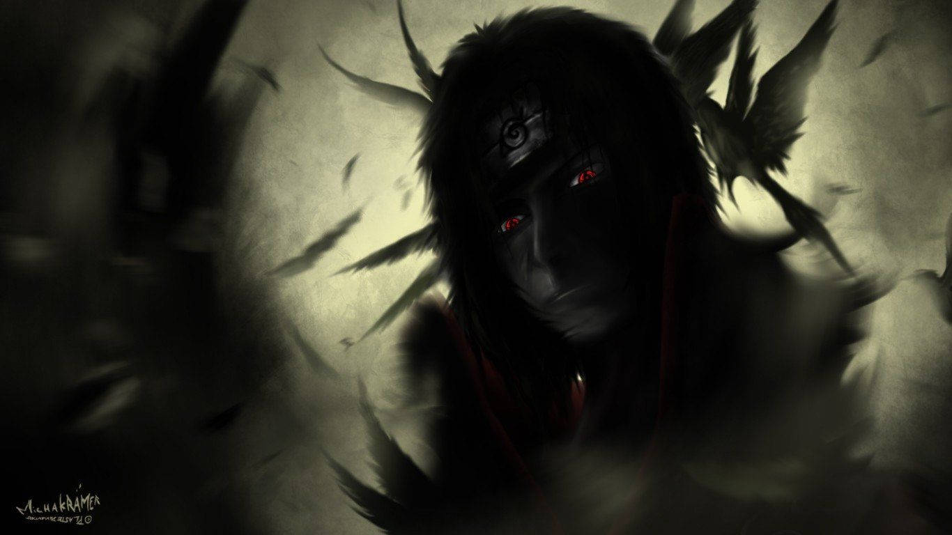 1366x768 उचिहा इटाची HD वॉलपेपर और पृष्ठभूमि छवि — इटाशी वॉलपेपर