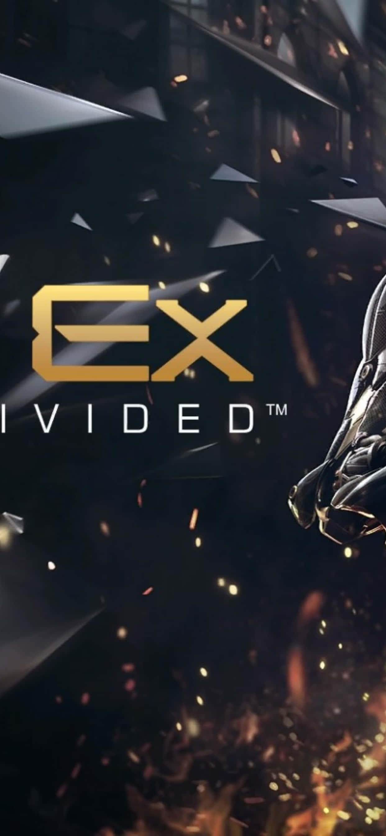 Android Deus Ex: Mankind Divided की साइबरपंक दुनिया वॉलपेपर
