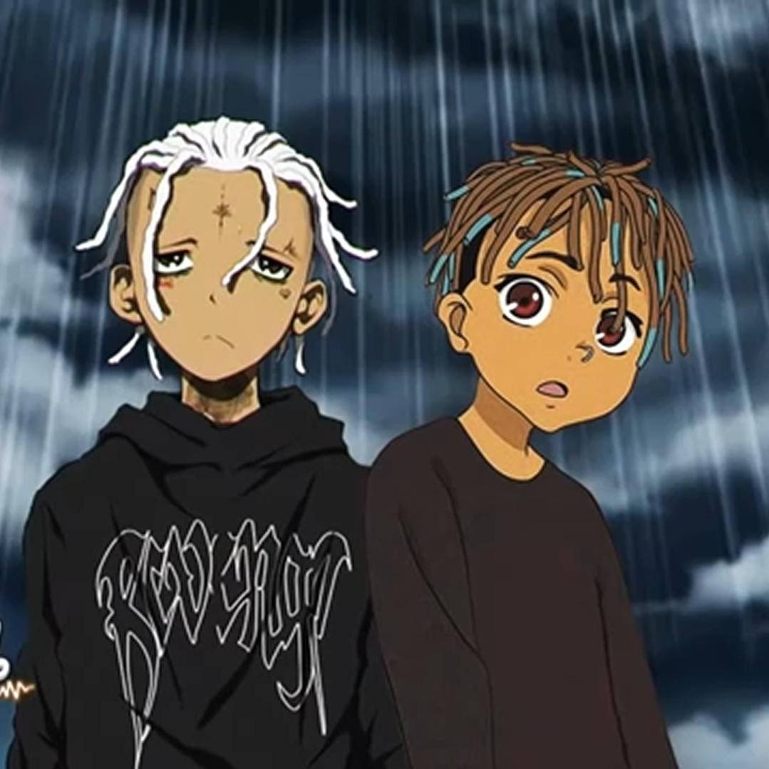 एनिमेटेड जूस वर्ल्ड और XXXTentacion वॉलपेपर