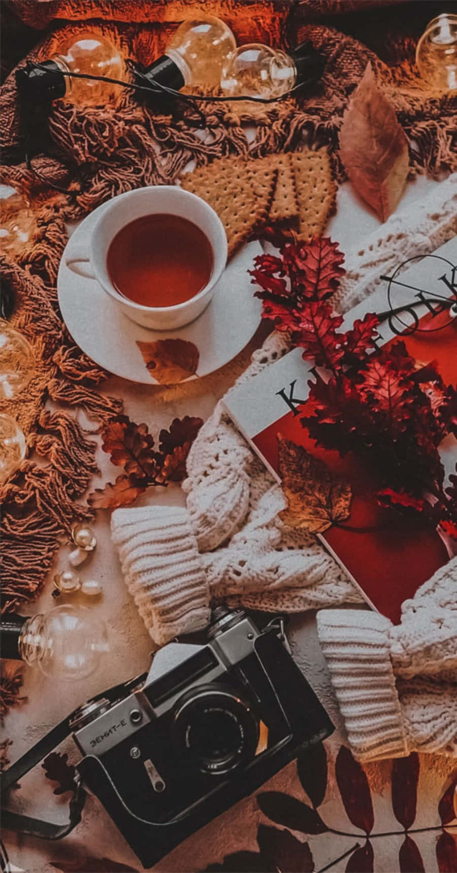 एस्थेटिक आईफोन की कालातीत सुंदरता वॉलपेपर
