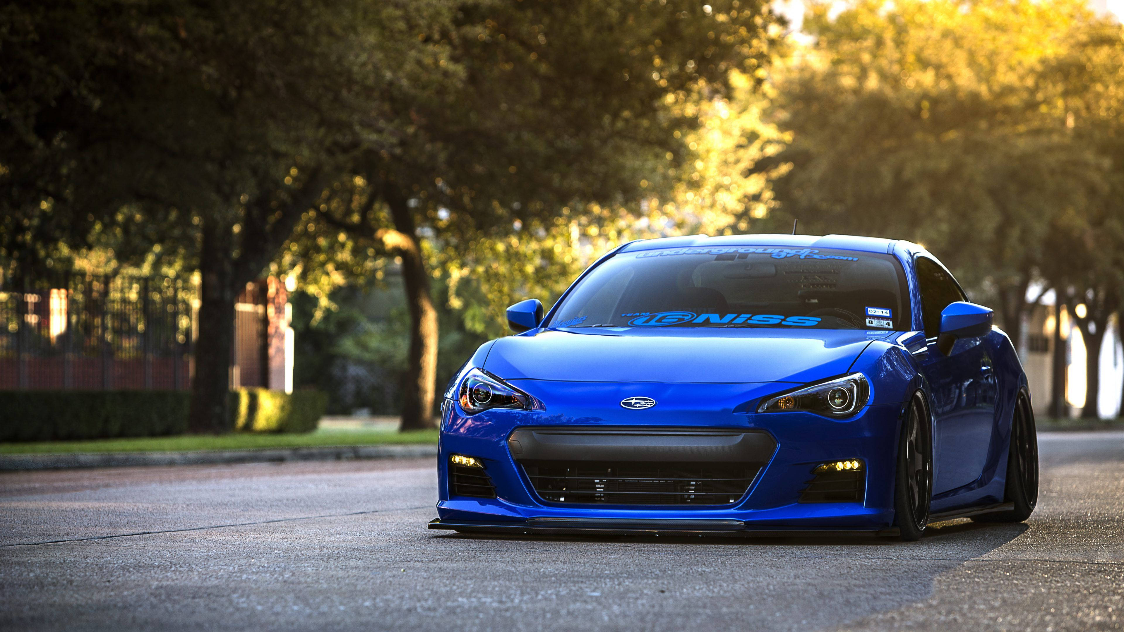 कार 4K Subaru BRZ वॉलपेपर