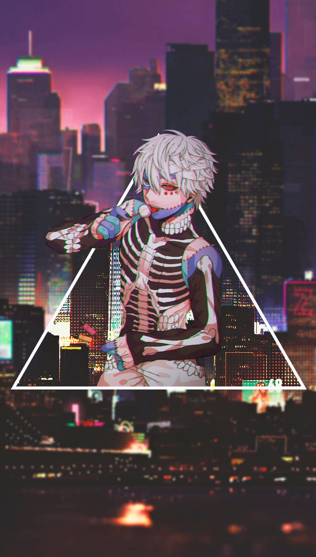 कूल एनीमे बॉय पीएफपी कानेकी सुप्रीम — Tokyo ghoul GIF वॉलपेपर