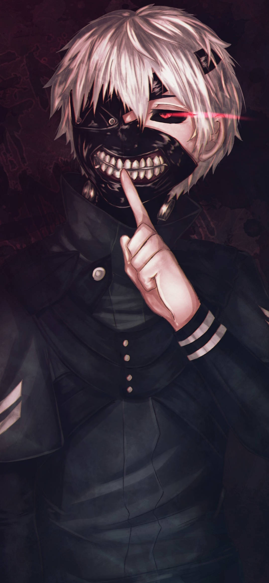कूल ग्राफिक आर्ट केन Tokyo Ghoul iPhone पृष्ठभूमि वॉलपेपर