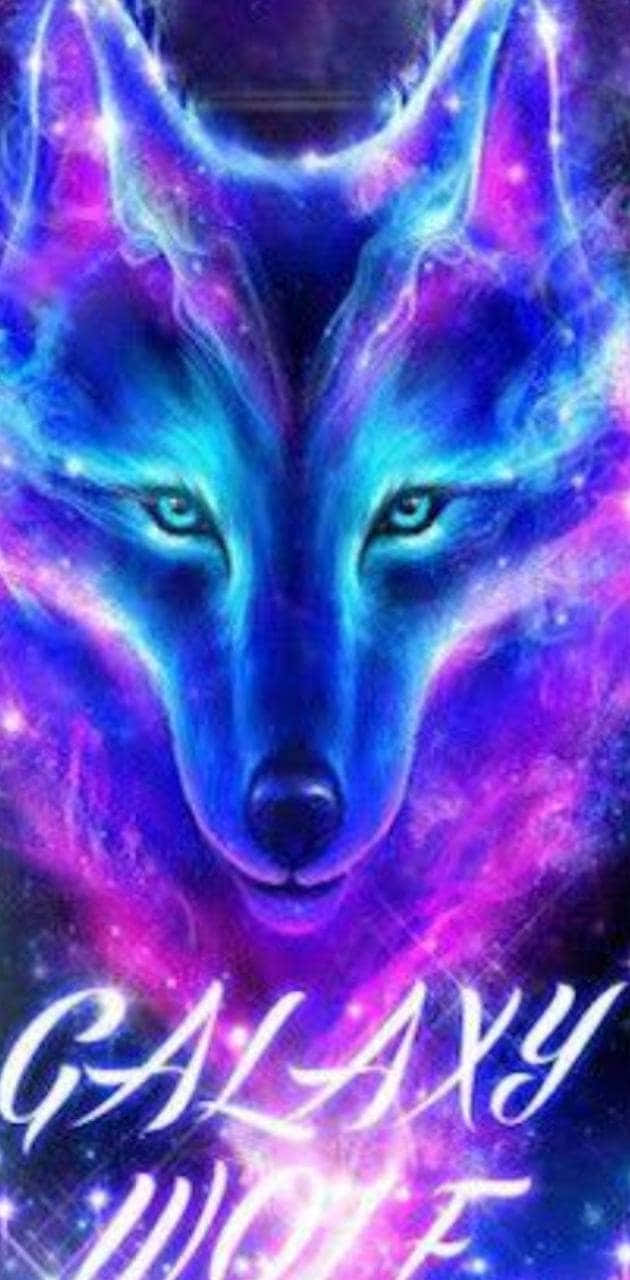 कैंडी रंगों के एक खगोलीय संसार में चमकीला रात का आकाश वॉलपेपर