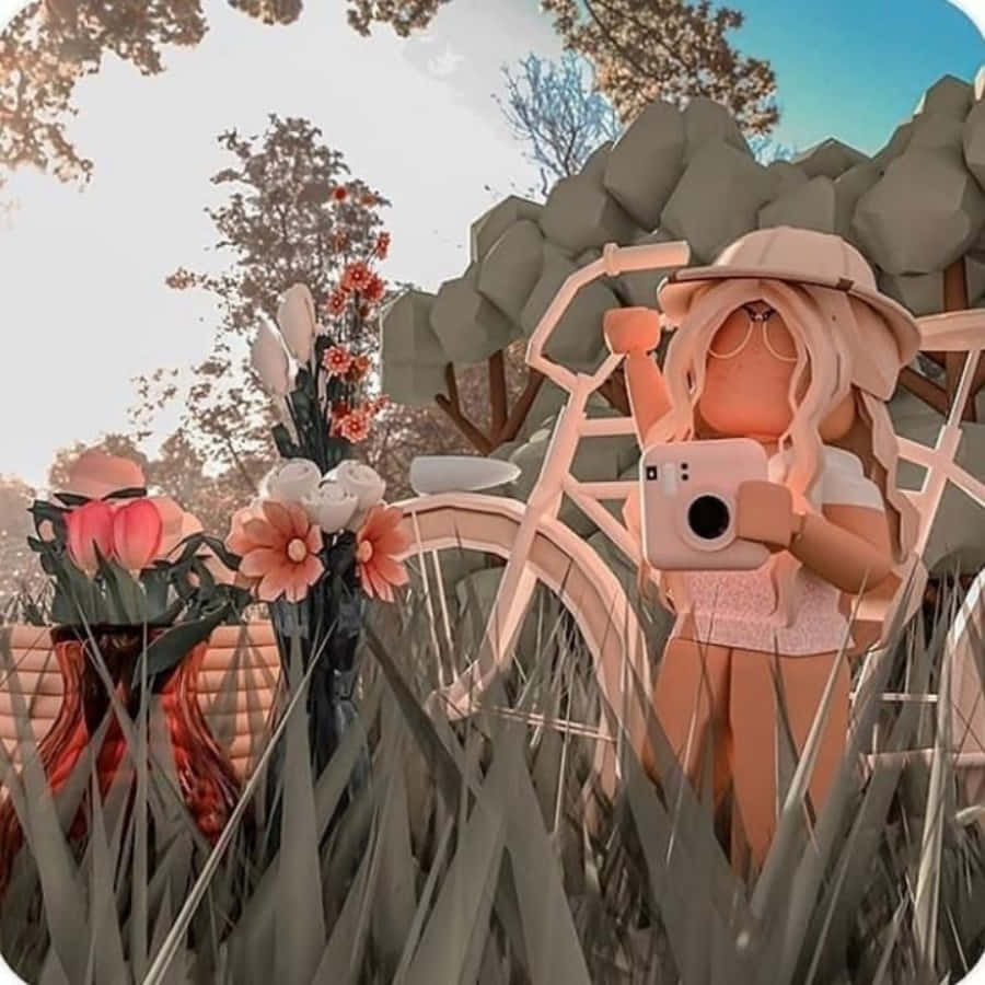 क्रिएटिव एस्थेटिक Robloxबिल्डिंग! वॉलपेपर