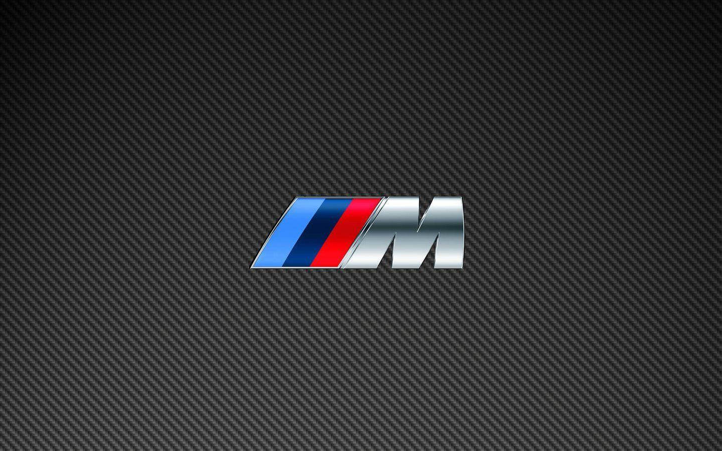 ग्रे पैटर्न BMW M लोगो वॉलपेपर