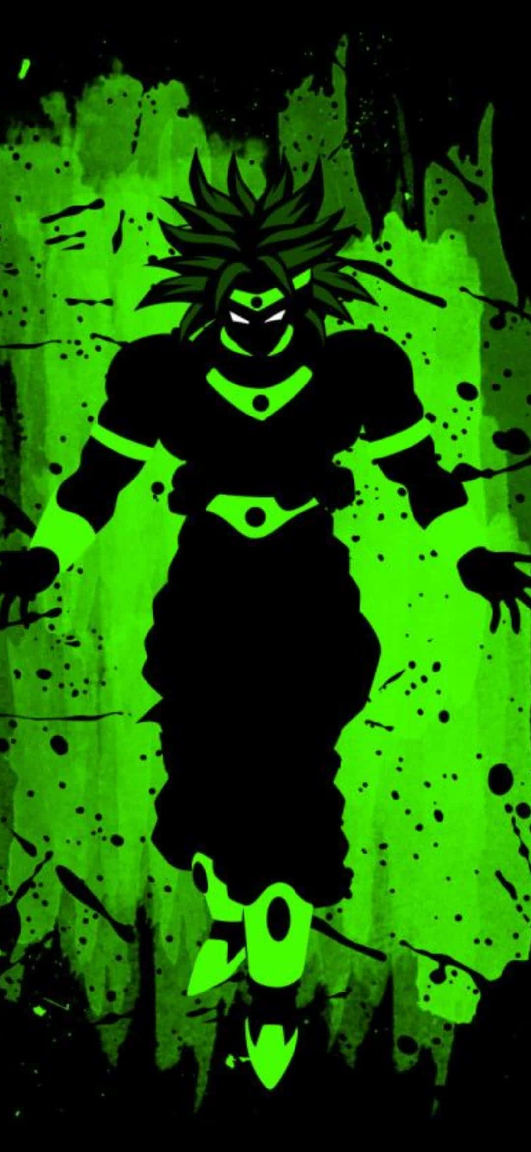 स्मूद Broly iPhone डिस्प्ले पर आसानी से स्क्रॉल करें वॉलपेपर