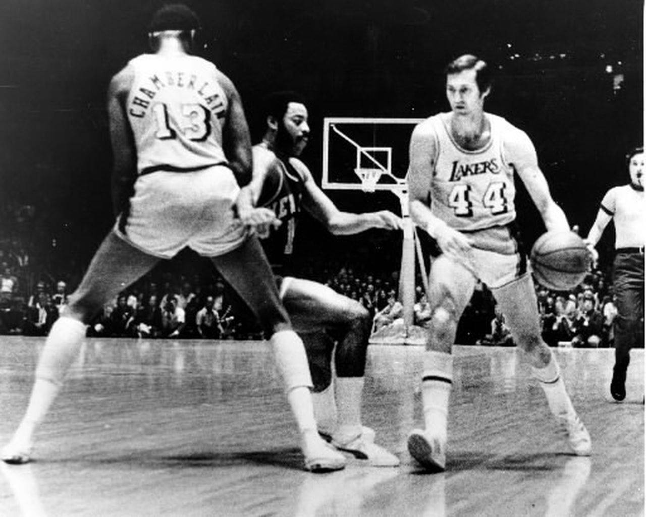 जेरी वेस्ट वॉल्ट फ्रेज़ियर मैच NBA फाइनल 1972 वॉलपेपर