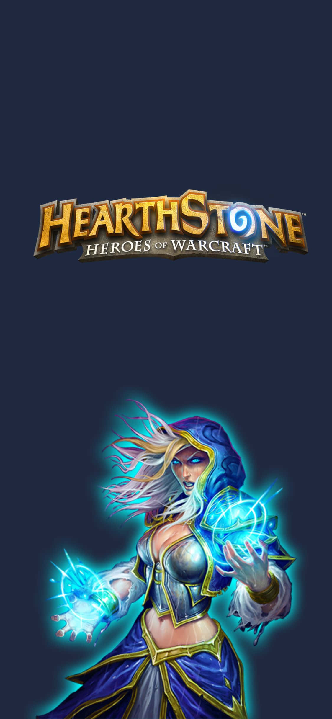 Jaina Proudmoore iPhone XS Hearthstone वॉलपेपर