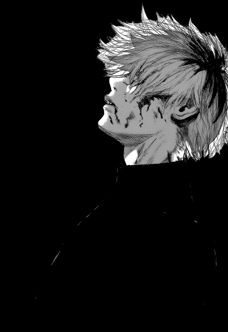 कानेकी उदास — Tokyo ghoul GIF वॉलपेपर