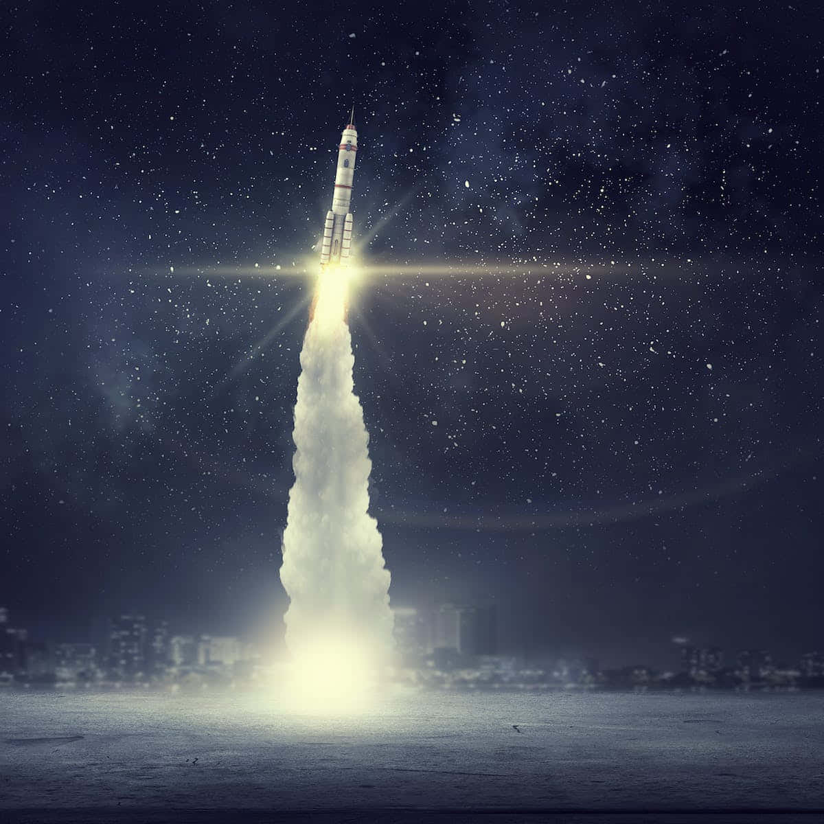 तारों के साथ सामंजस्य खोजें #SpaceAesthetic वॉलपेपर