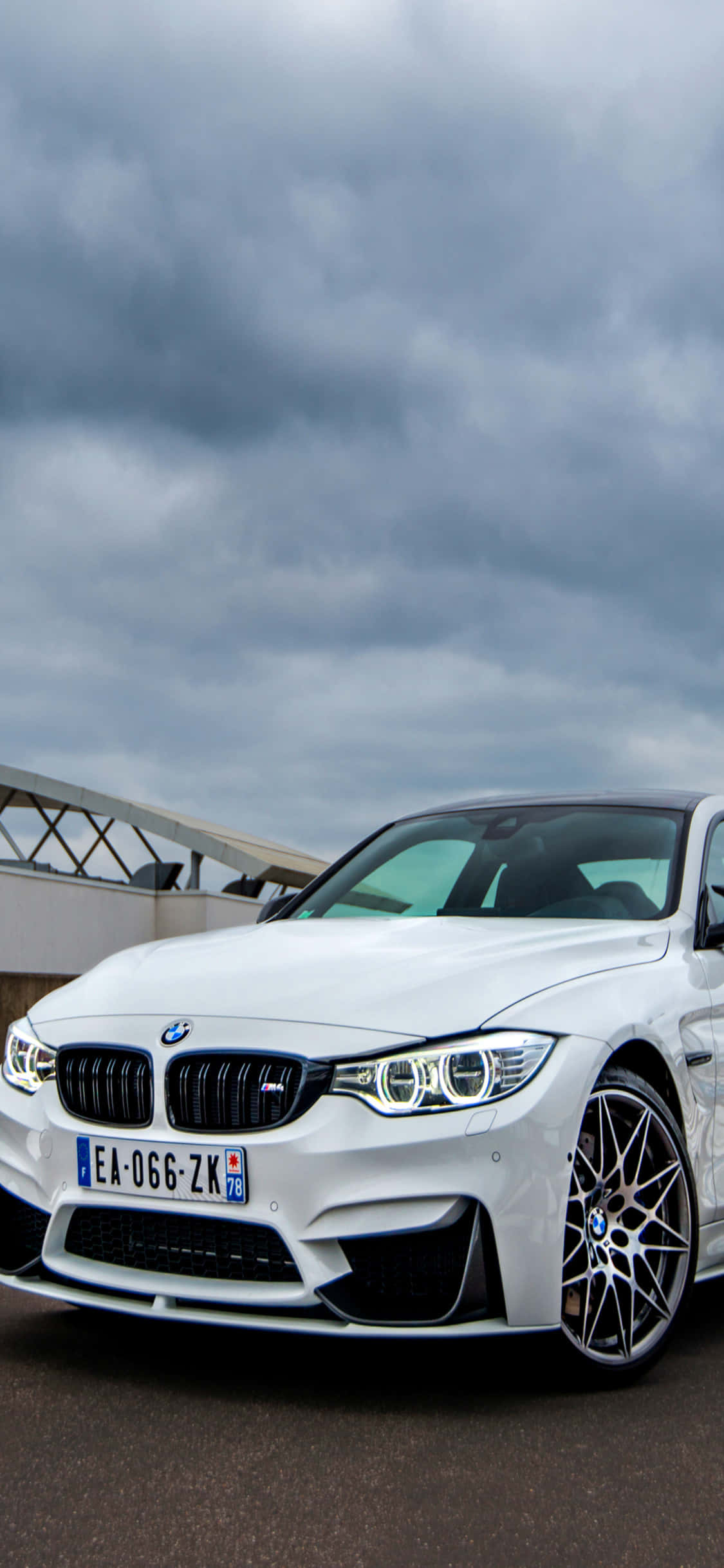 नए iPhone X और BMW की शक्ति का आनंद लें। वॉलपेपर