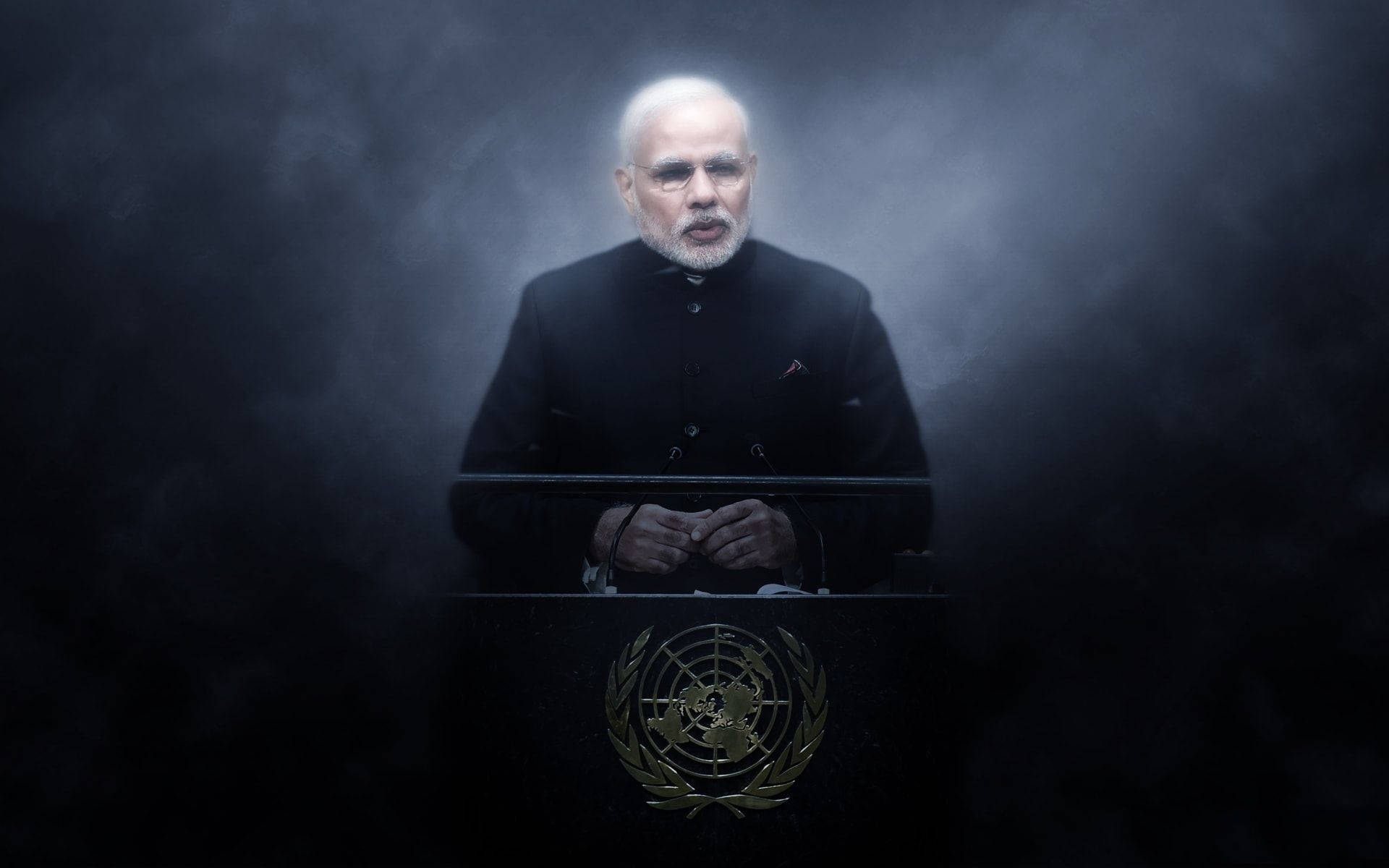 नरेंद्र मोदी डार्क इलस्ट्रेशन वॉलपेपर