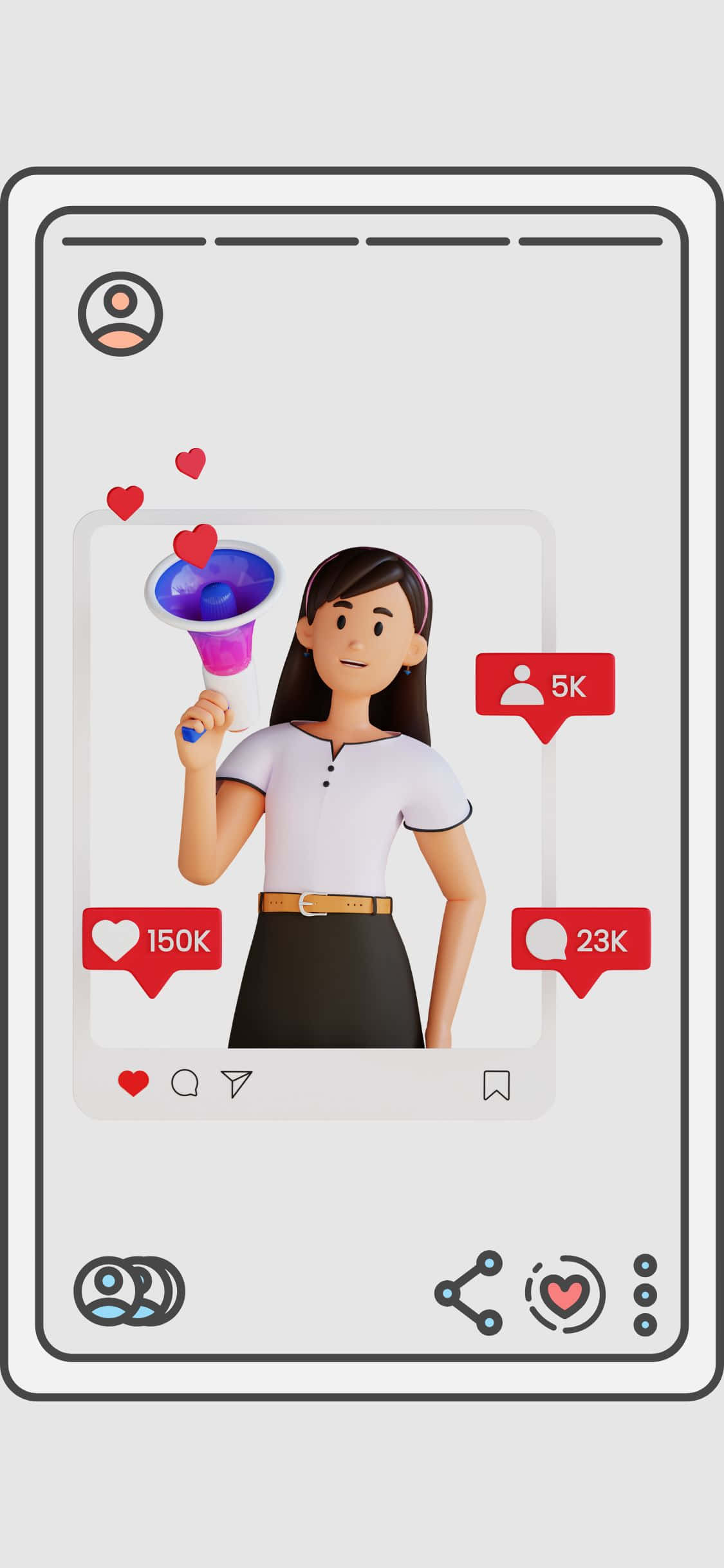नवीनतम तकनीक के साथ आगे बढ़ें: iPhone X Social वॉलपेपर