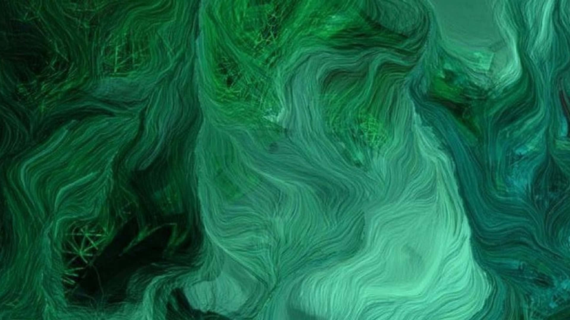 नीला हरा सौंदर्यपूर्ण — सौंदर्यपूर्ण कला वॉलपेपर