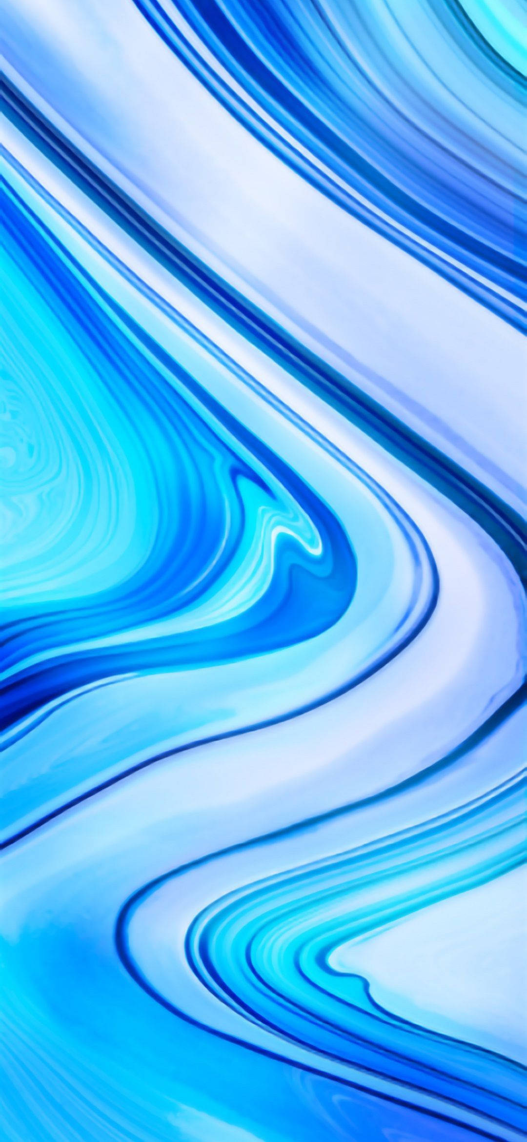 नीले रंगों में प्रस्तुत एलिगेंट Redmi 9 वॉलपेपर