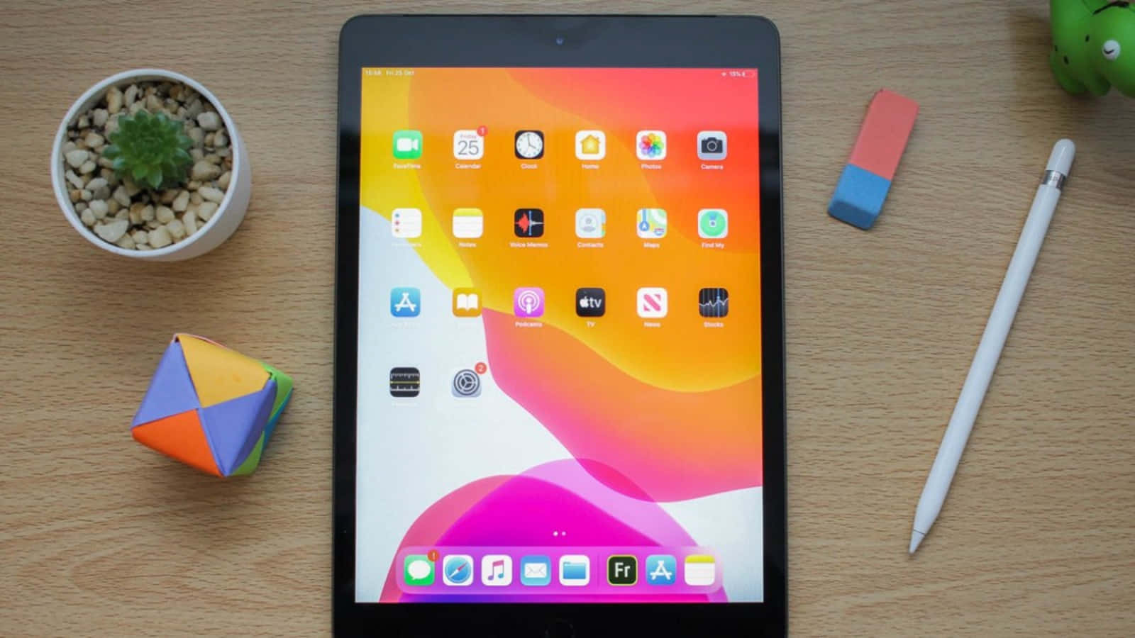 पोर्टेबल शक्ति का प्रदर्शन - iPad की ताकत वॉलपेपर