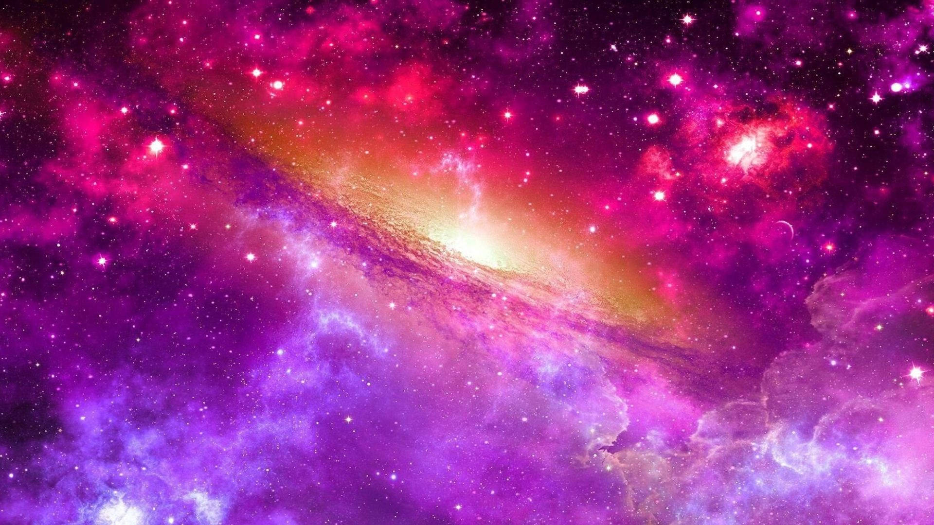 प्यारी आकाशगंगा जिसमें ब्लैक होल है वॉलपेपर