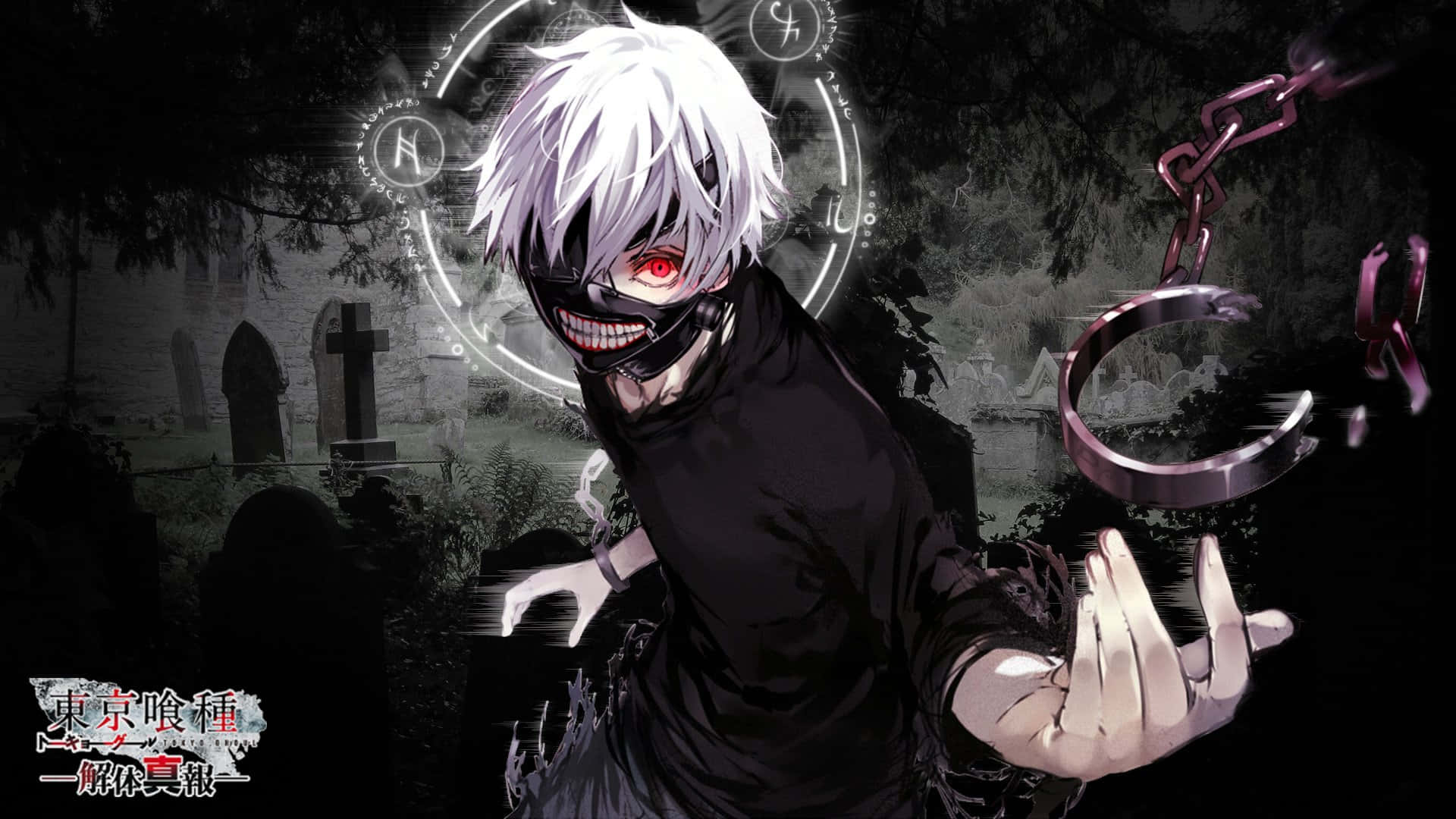 प्यारी डार्क एनीमे — Tokyo ghoul GIF वॉलपेपर
