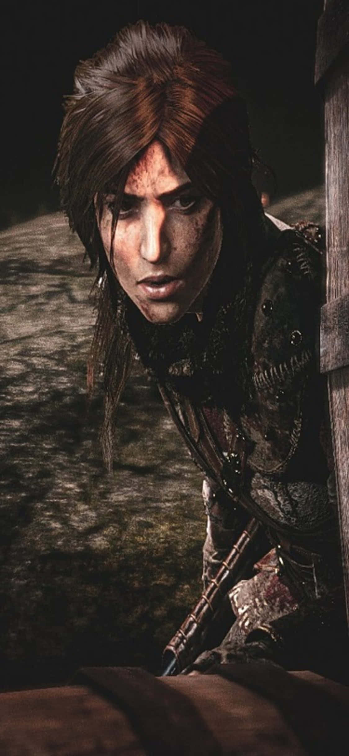 प्राचीन मंदिरों का अन्वेषण करें और iPhone X के लिए Shadow of the Tomb Raider में प्राचीन रहस्यों को उजागर करें वॉलपेपर