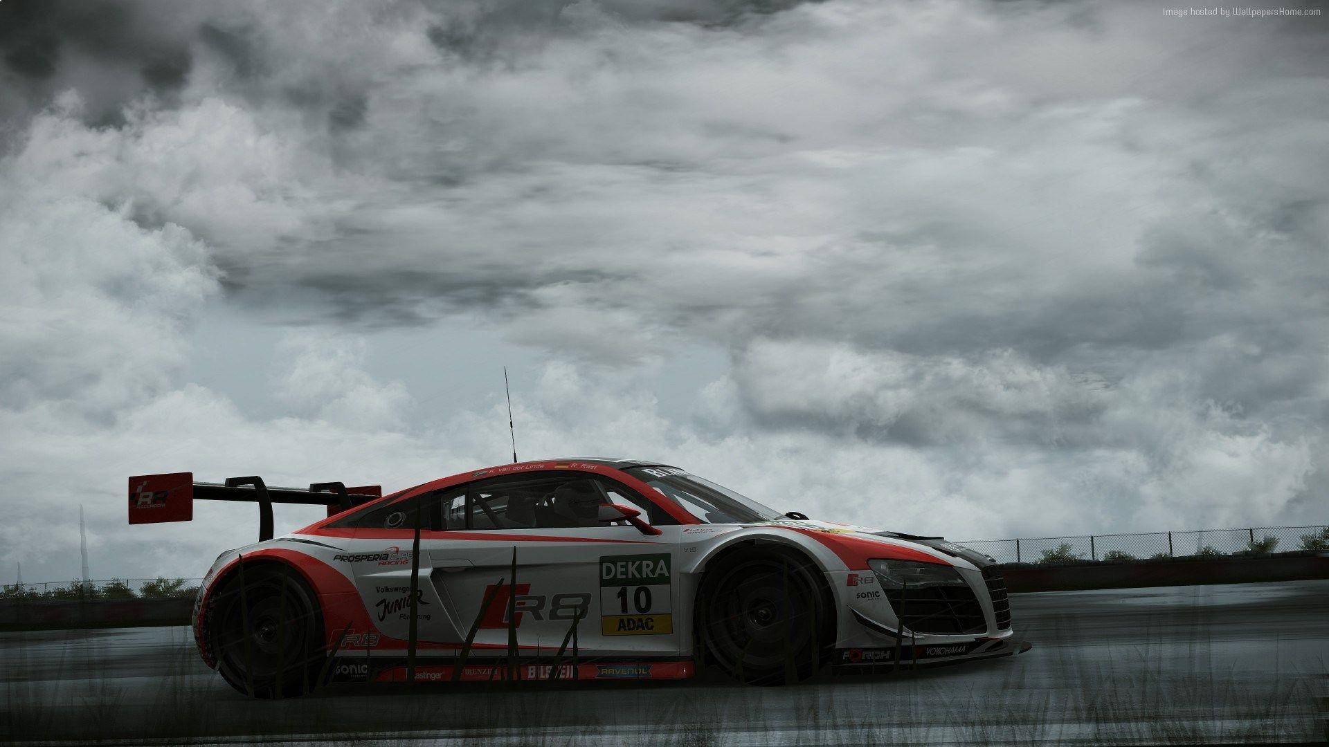प्रोजेक्ट कार्स से ऑडी R8 LMS GT3 वॉलपेपर