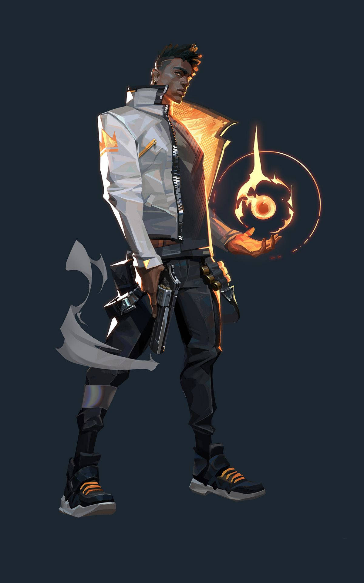 फ़ोन Valorant Agent Phoenix वॉलपेपर