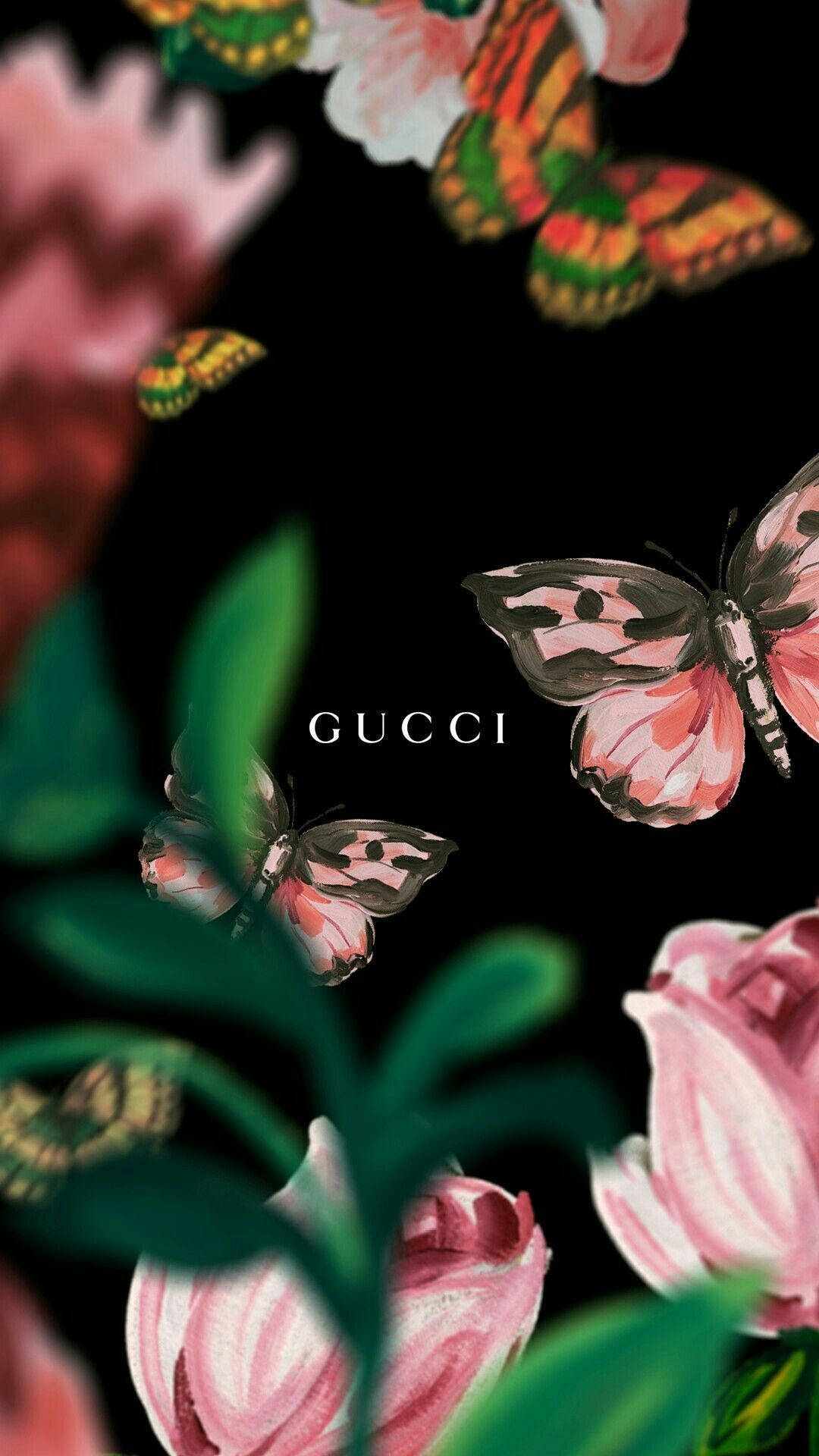 बटरफ्लाई एस्थेटिक Gucci वॉलपेपर