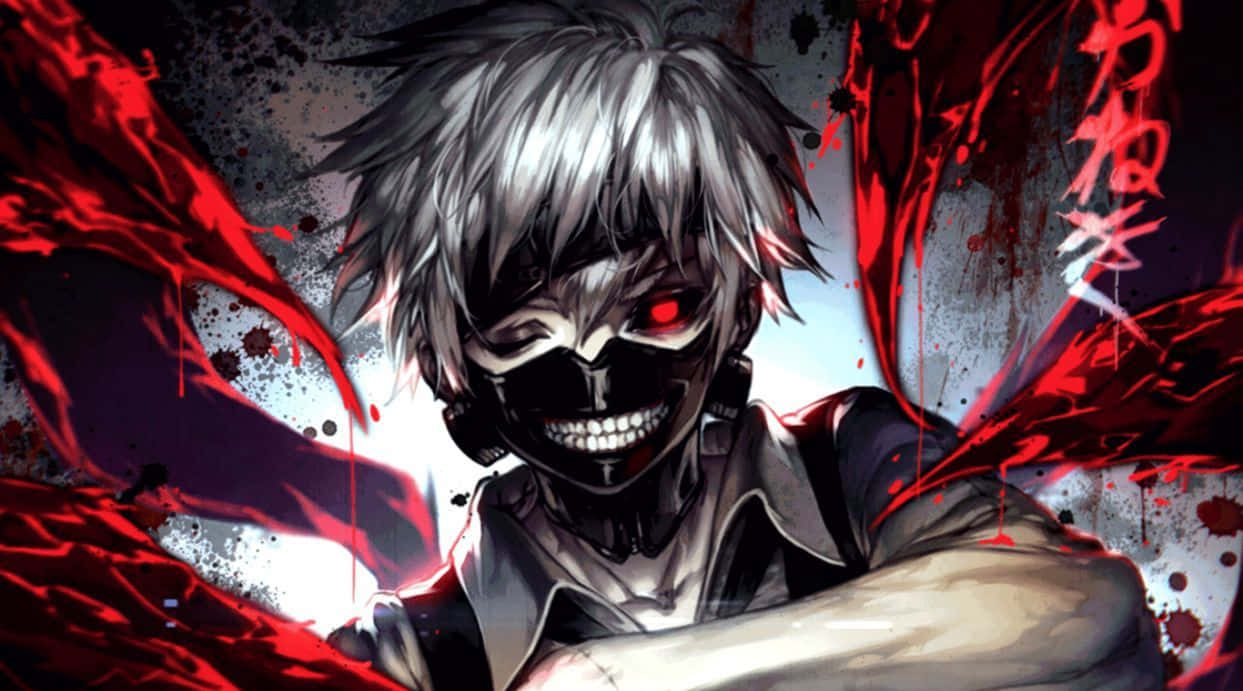 बीमार एनीमे — Tokyo ghoul GIF वॉलपेपर