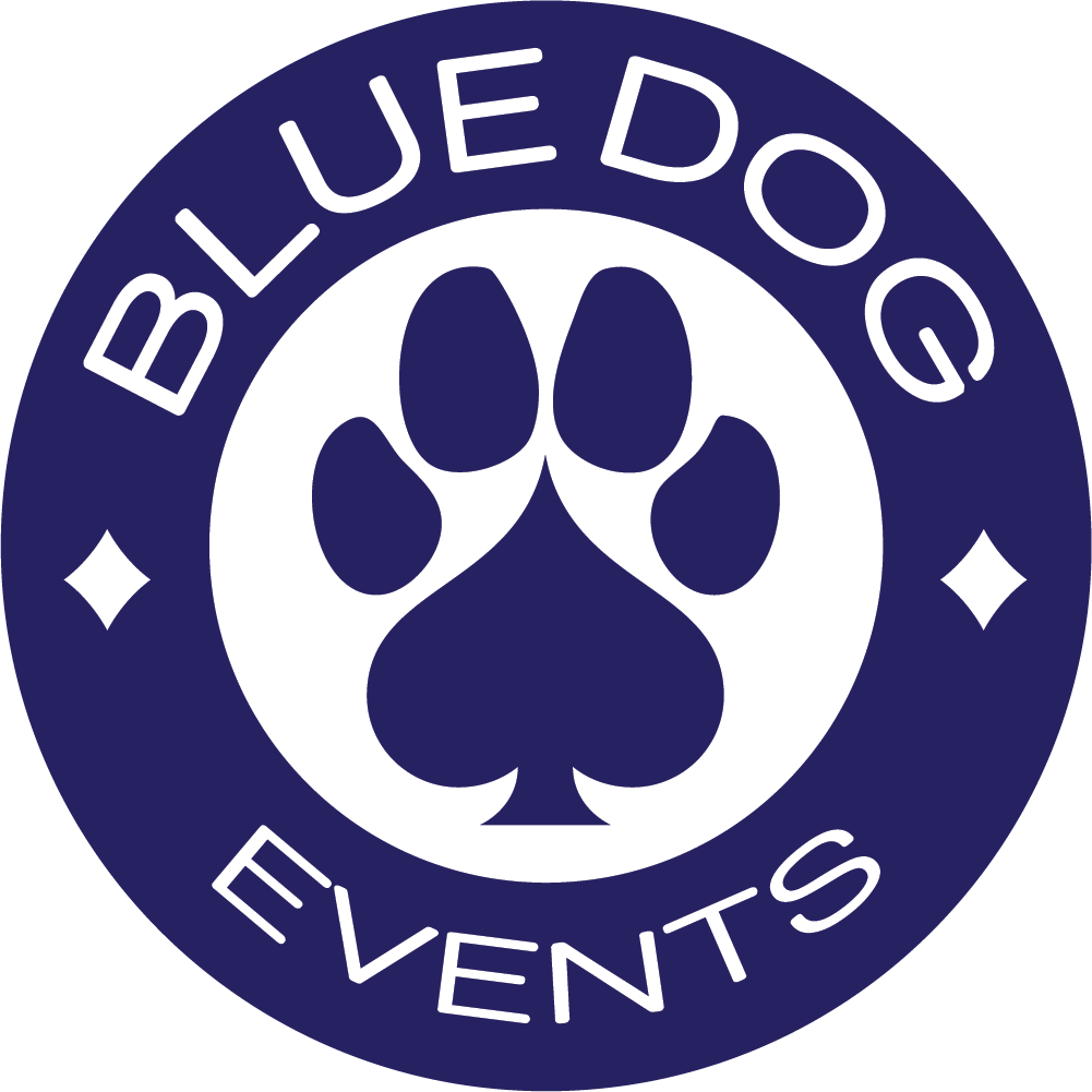 ब्लू डॉग इवेंट्स लोगो वॉलपेपर