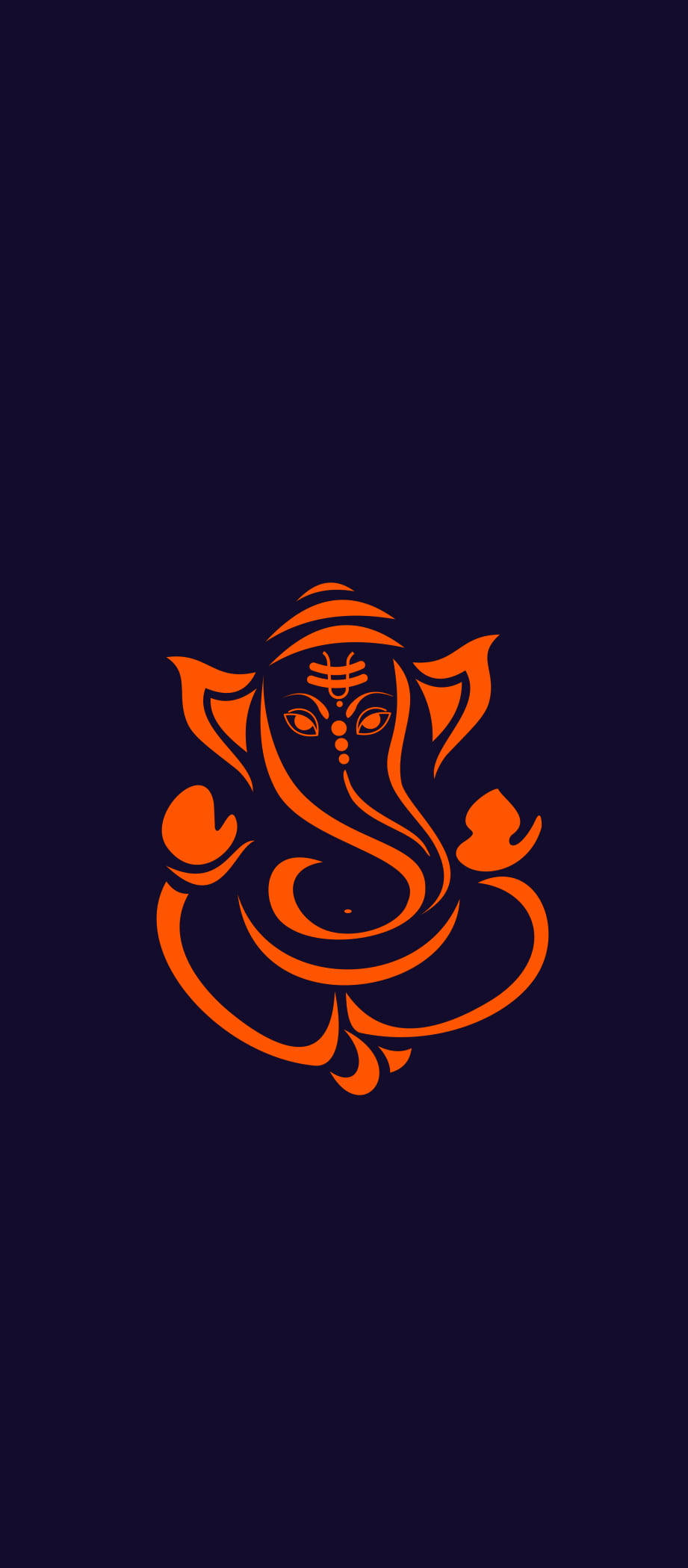 भगवान गणेश आइकन आईफोन वॉलपेपर