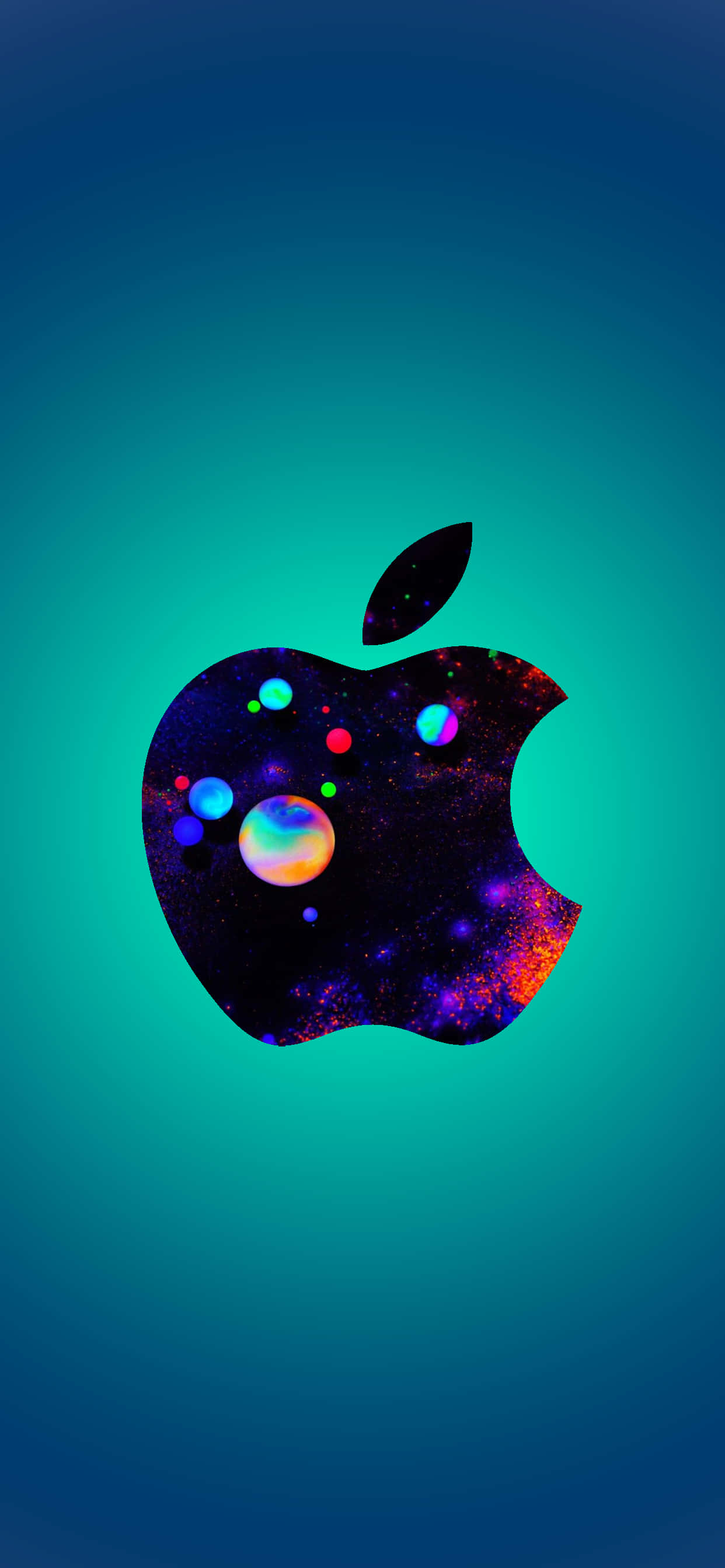 मनमोहक रंगीन बोकेह Apple iPhone HD वॉलपेपर