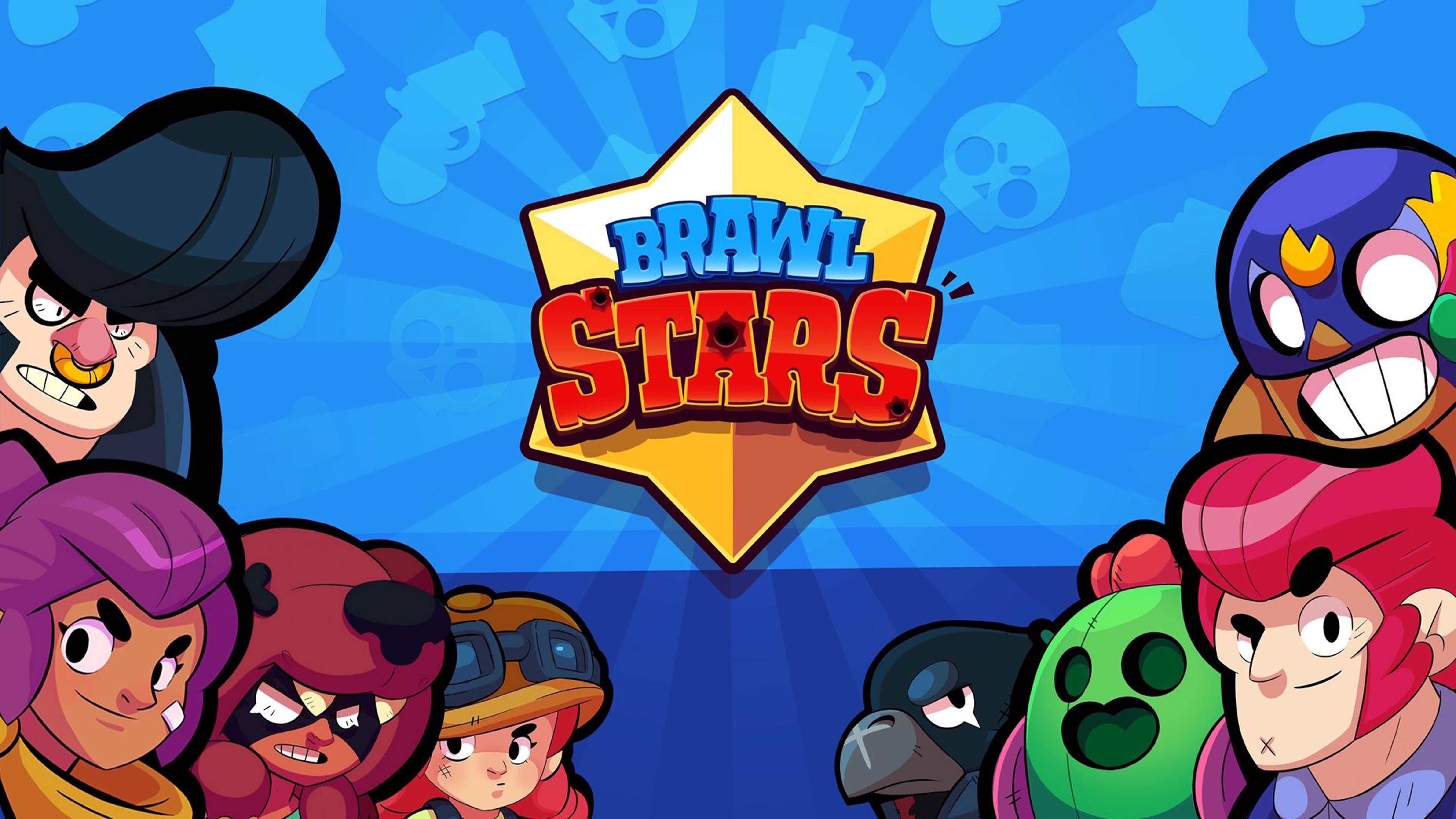 महाकाव्य युद्ध दृश्य - Brawl Stars 4K वॉलपेपर