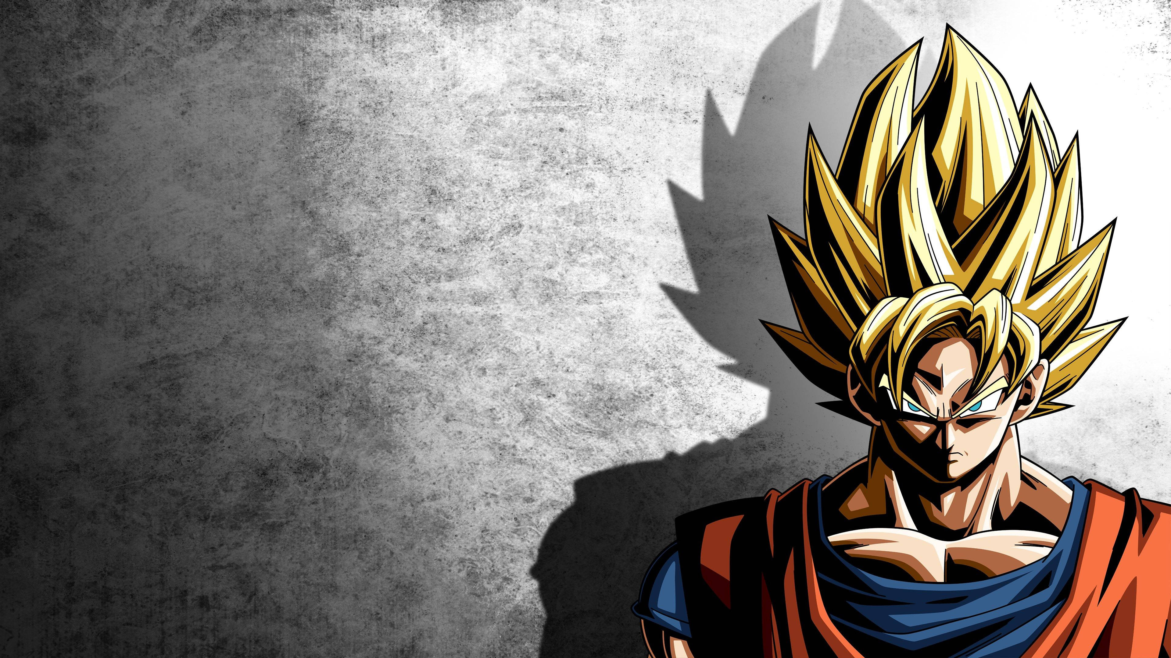 मूल सुपर सैयान गोकू DBZ 4K वॉलपेपर