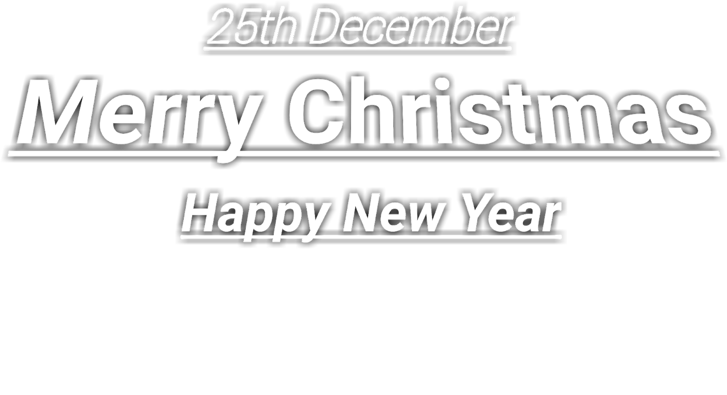 मेरी क्रिसमस हैप्पी न्यू ईयर ग्रीटिंग वॉलपेपर