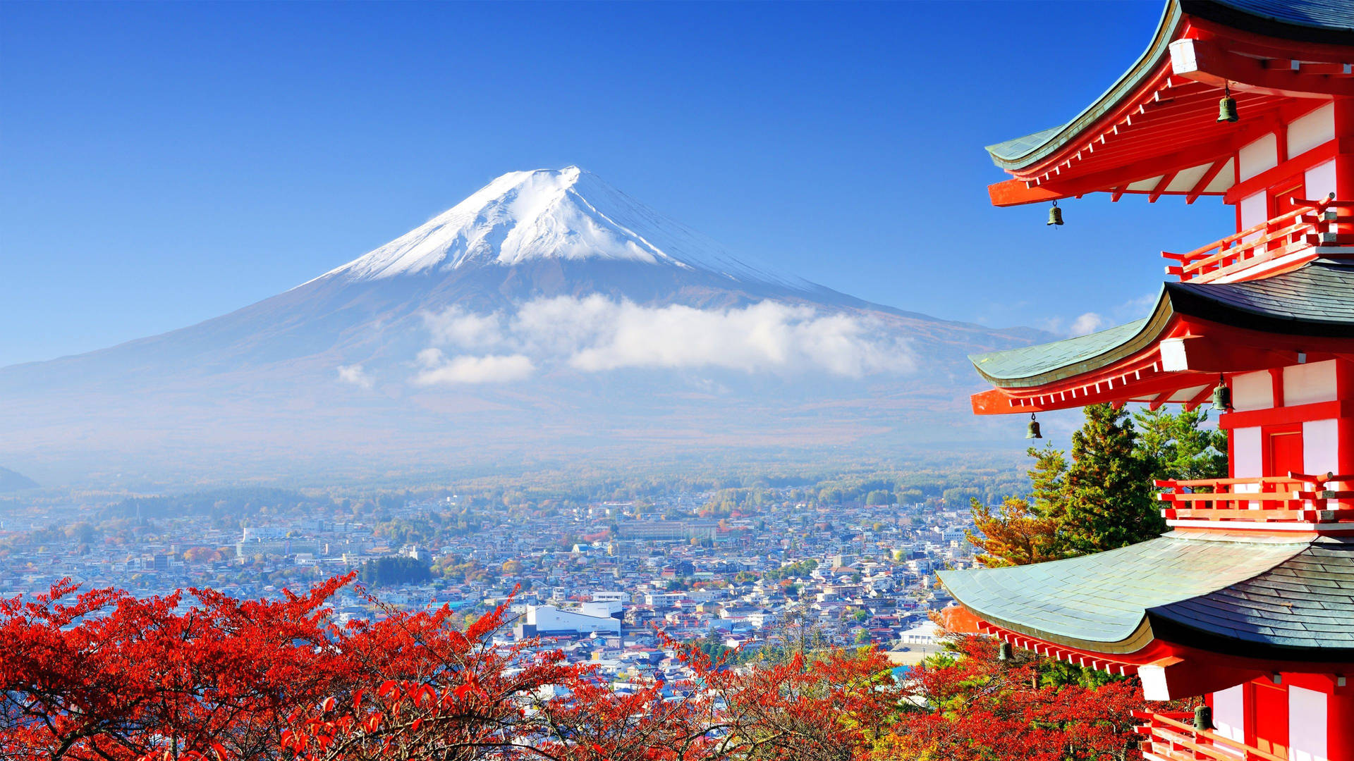 यात्रा 4K जापान फ़ूजी — Japan GIF वॉलपेपर