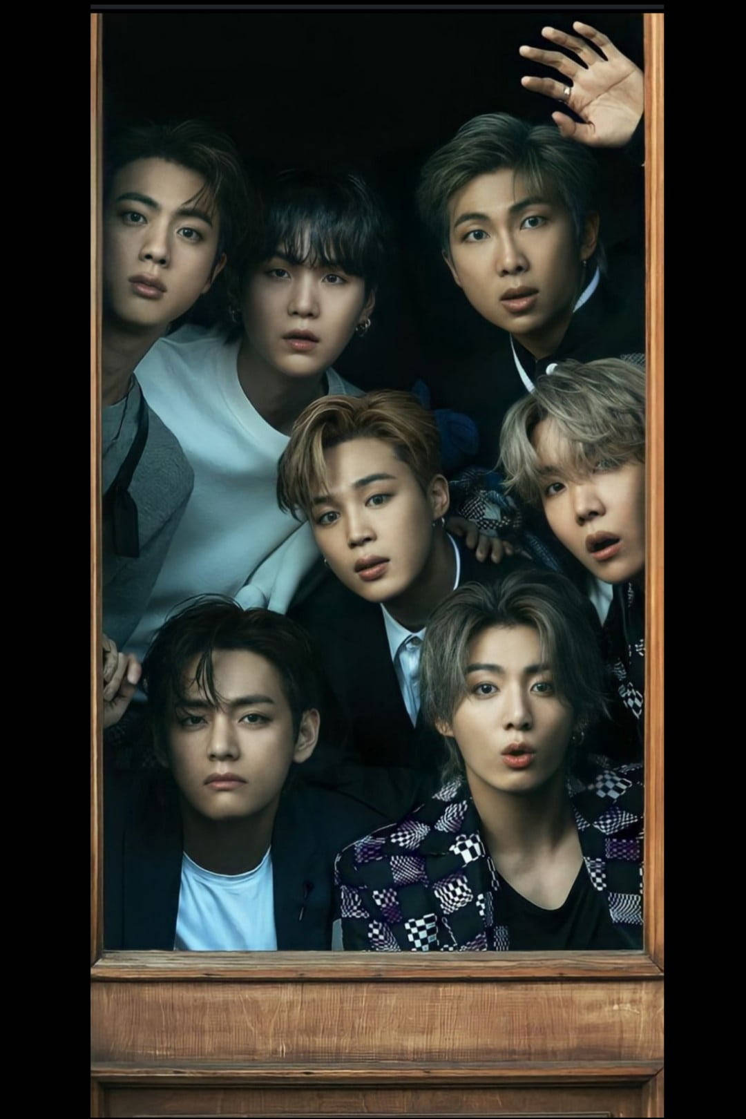 रोलिंग स्टोन फोटोशूट लॉकस्क्रीन BTS वॉलपेपर