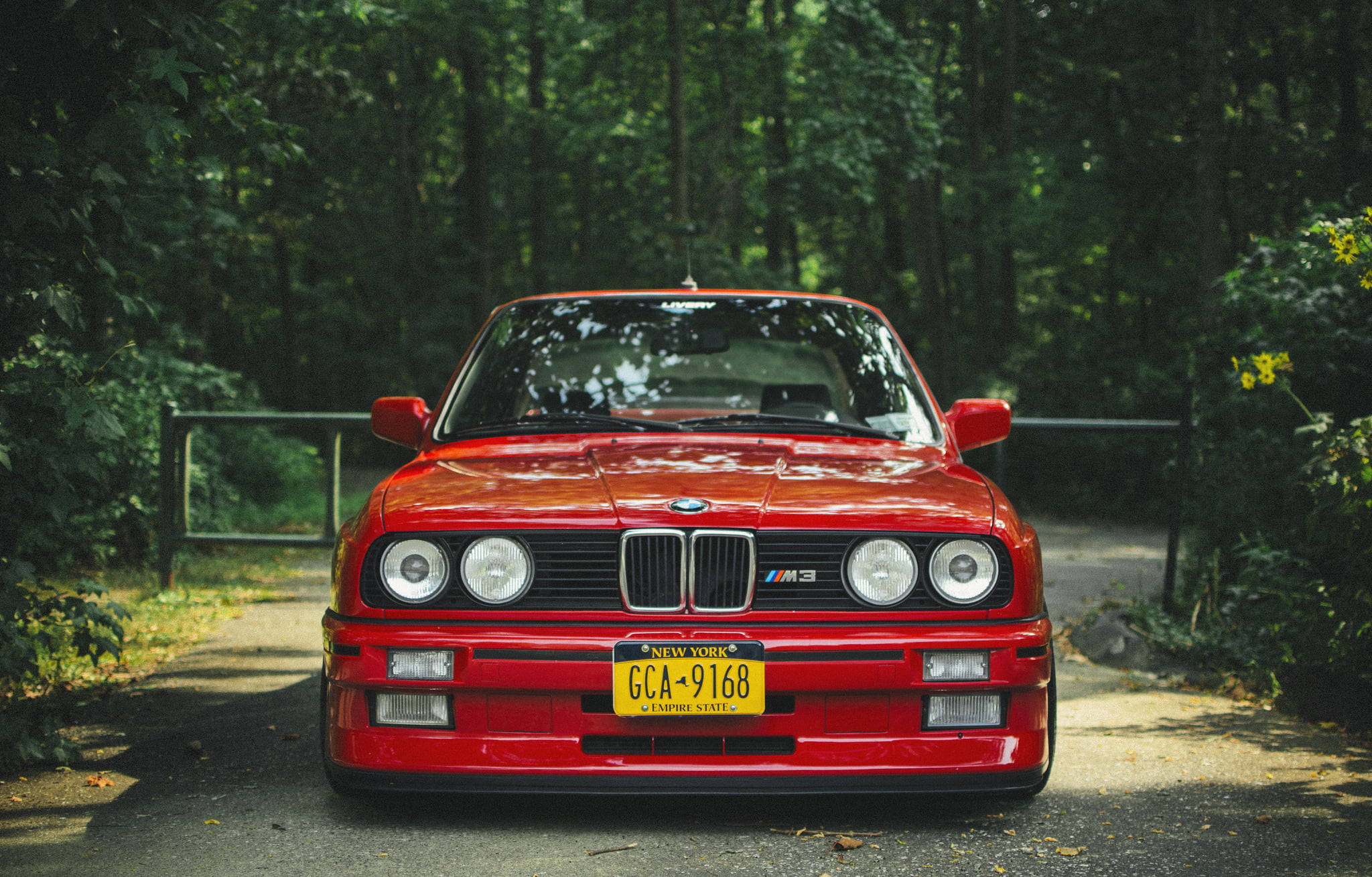 लाल E30 M3 BMW लैपटॉप वॉलपेपर