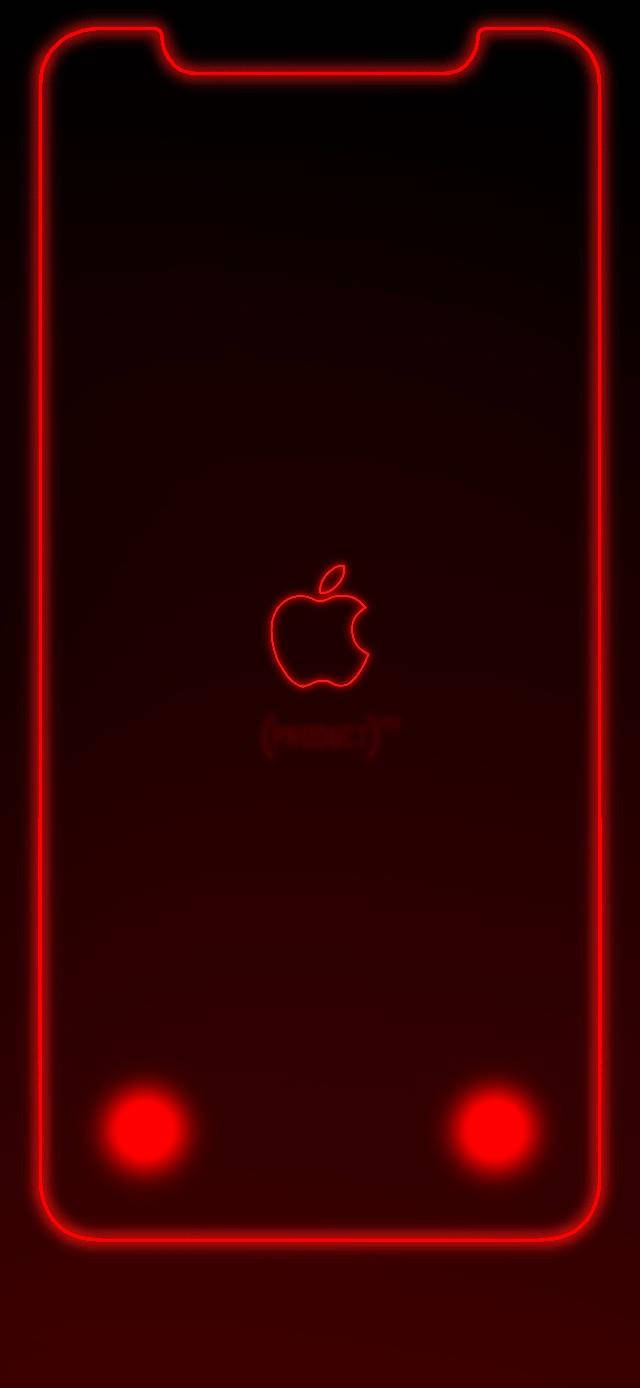 लाल iPhone XR सही स्मार्टफोन है वॉलपेपर